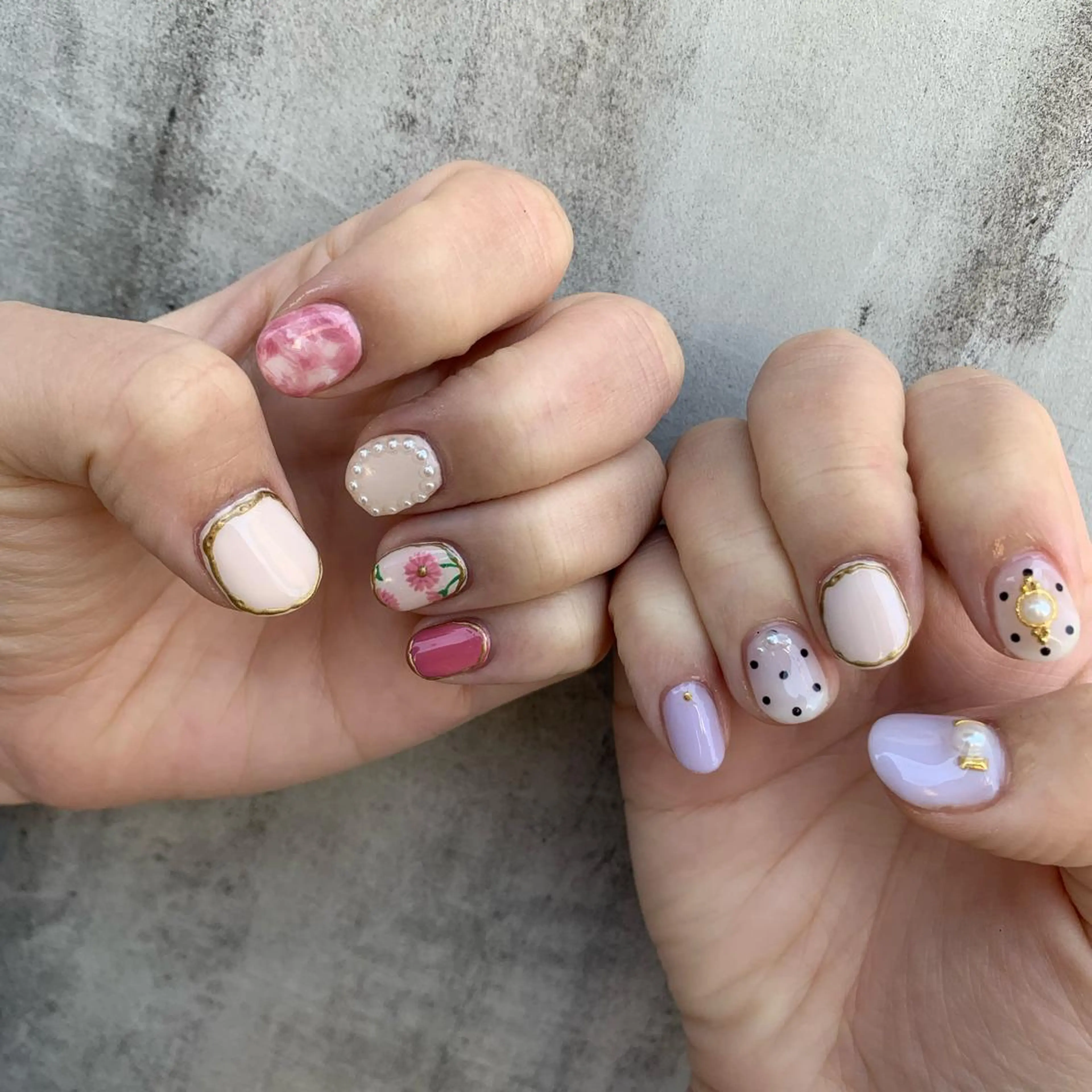 ネイル ジェルネイル 春ネイル cottynail -miki-のその他イメージ