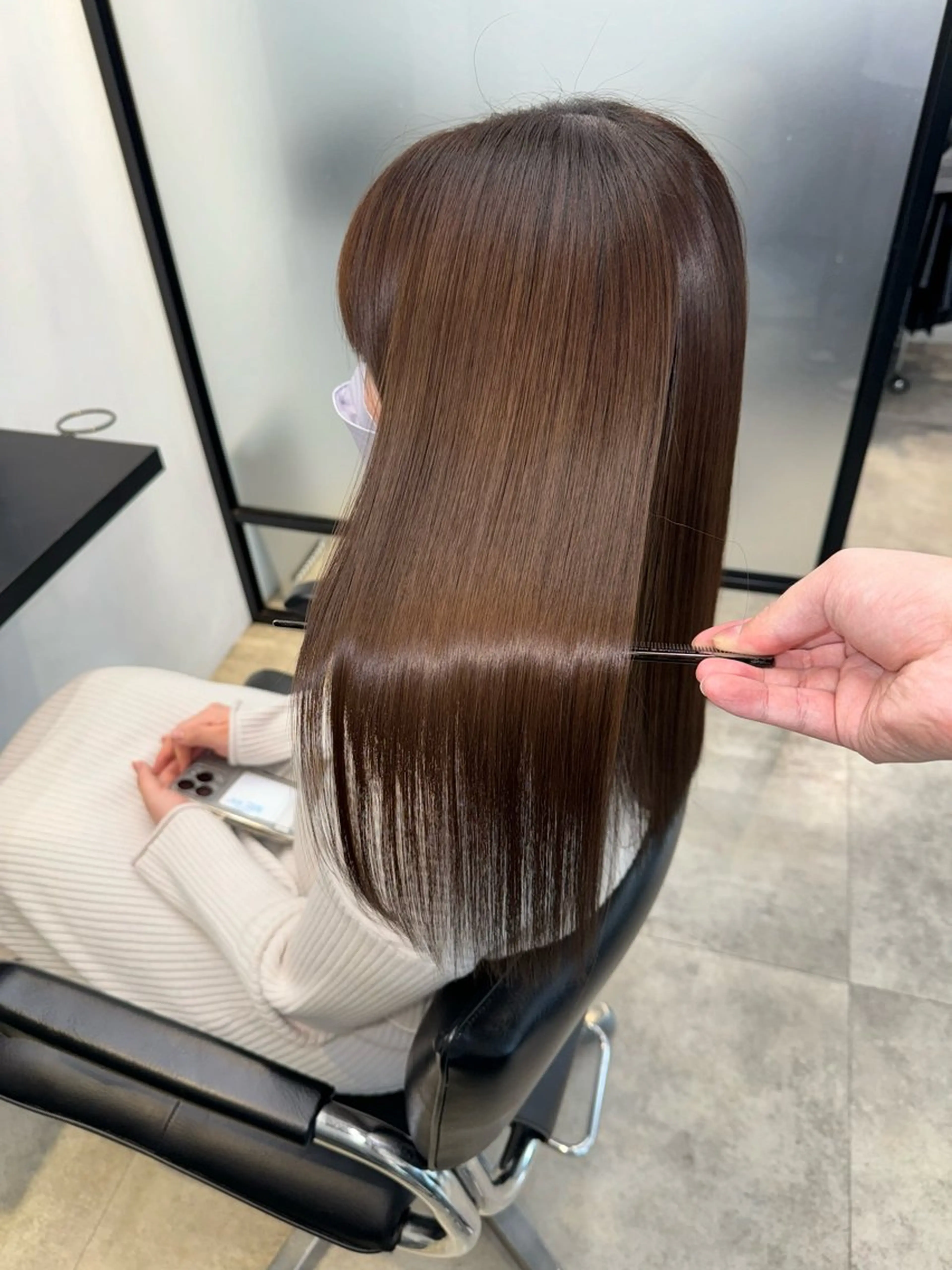 ロング トリートメント ヘッドスパ ヘアセット 佐藤景流/髪質改善/ 艶髪/メンズのヘアスタイル