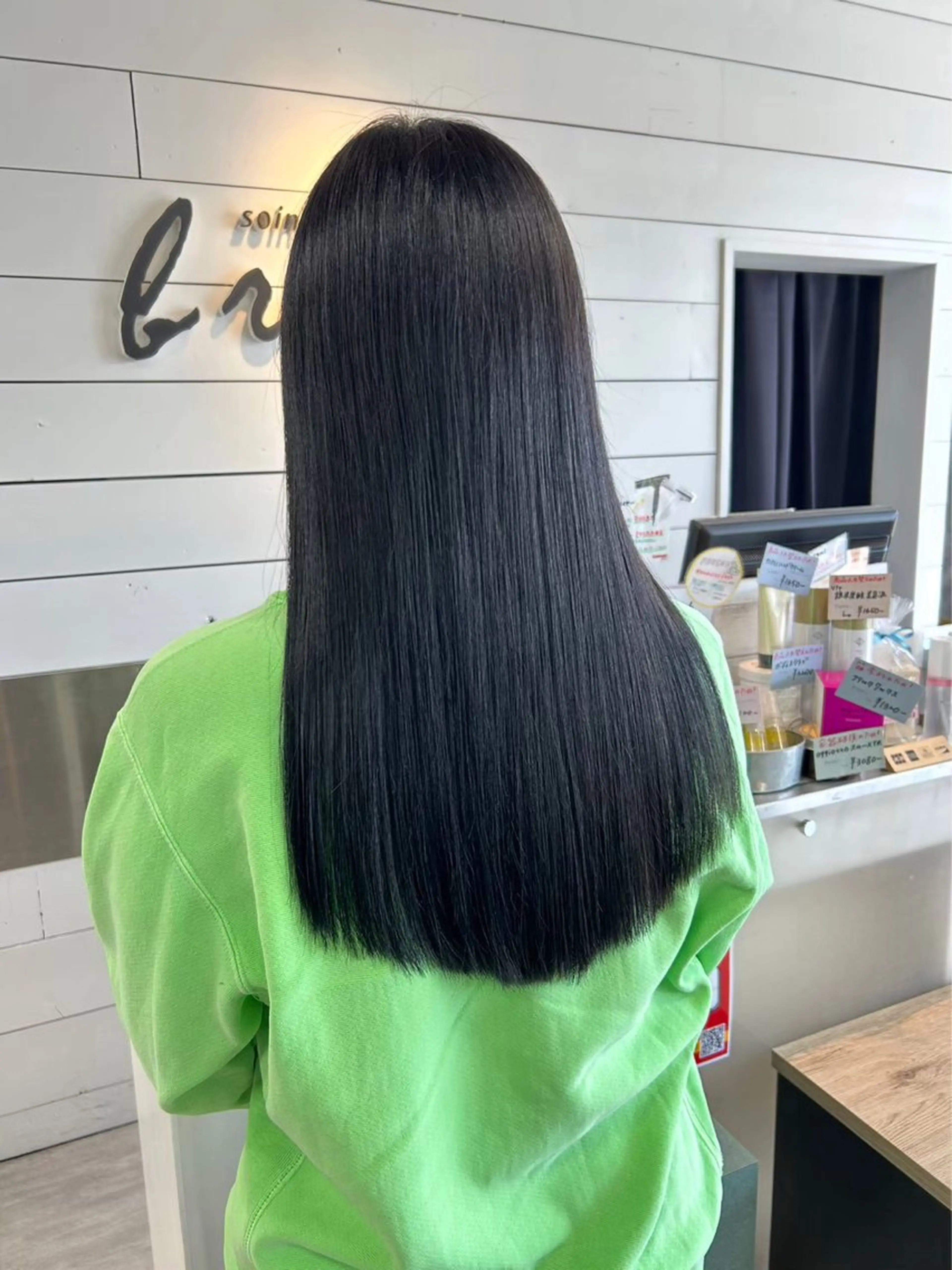 ロング 縮毛矯正✖髪質改善 仁木伸明のヘアスタイル