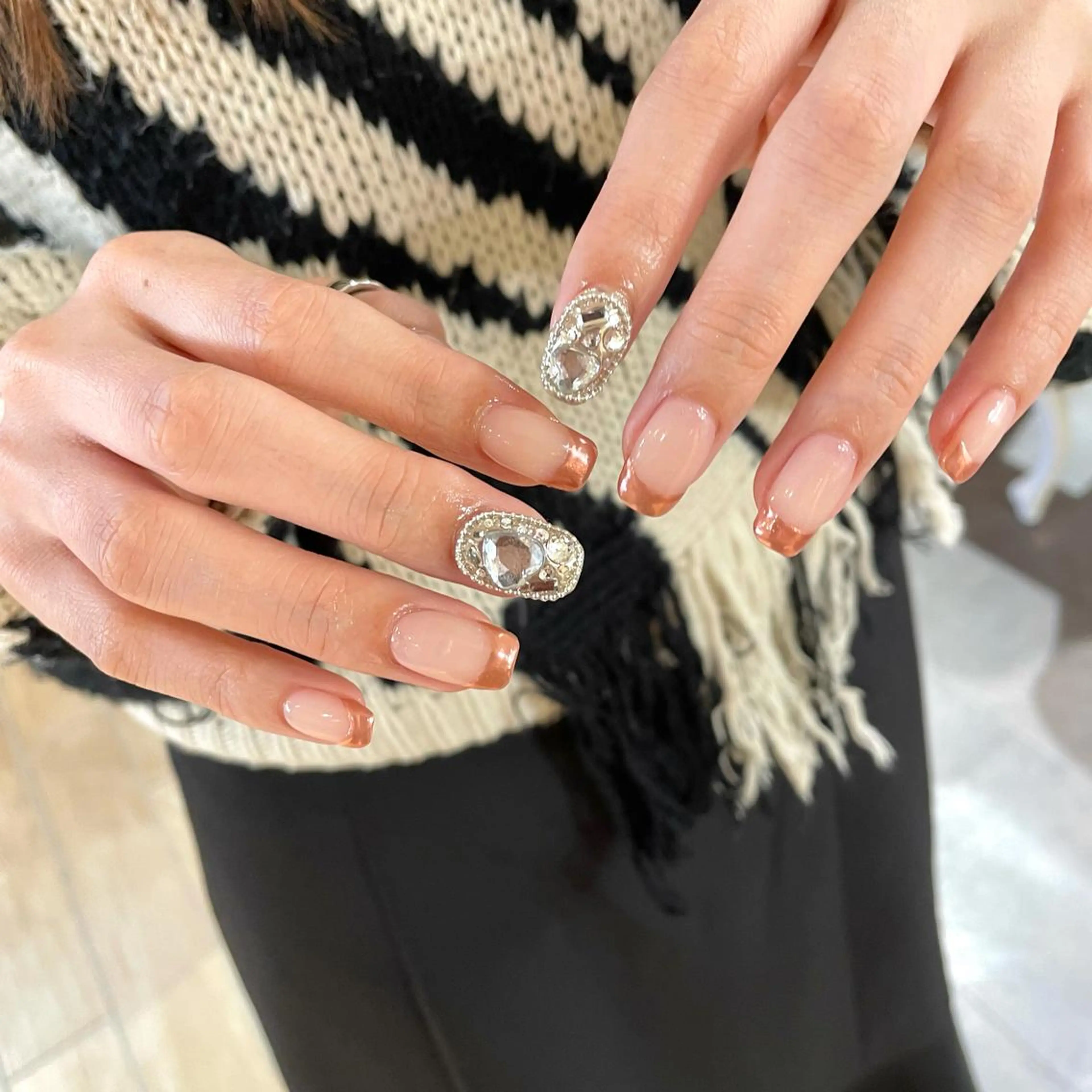 ネイル ハンドネイル 新井 ひなののネイルデザイン