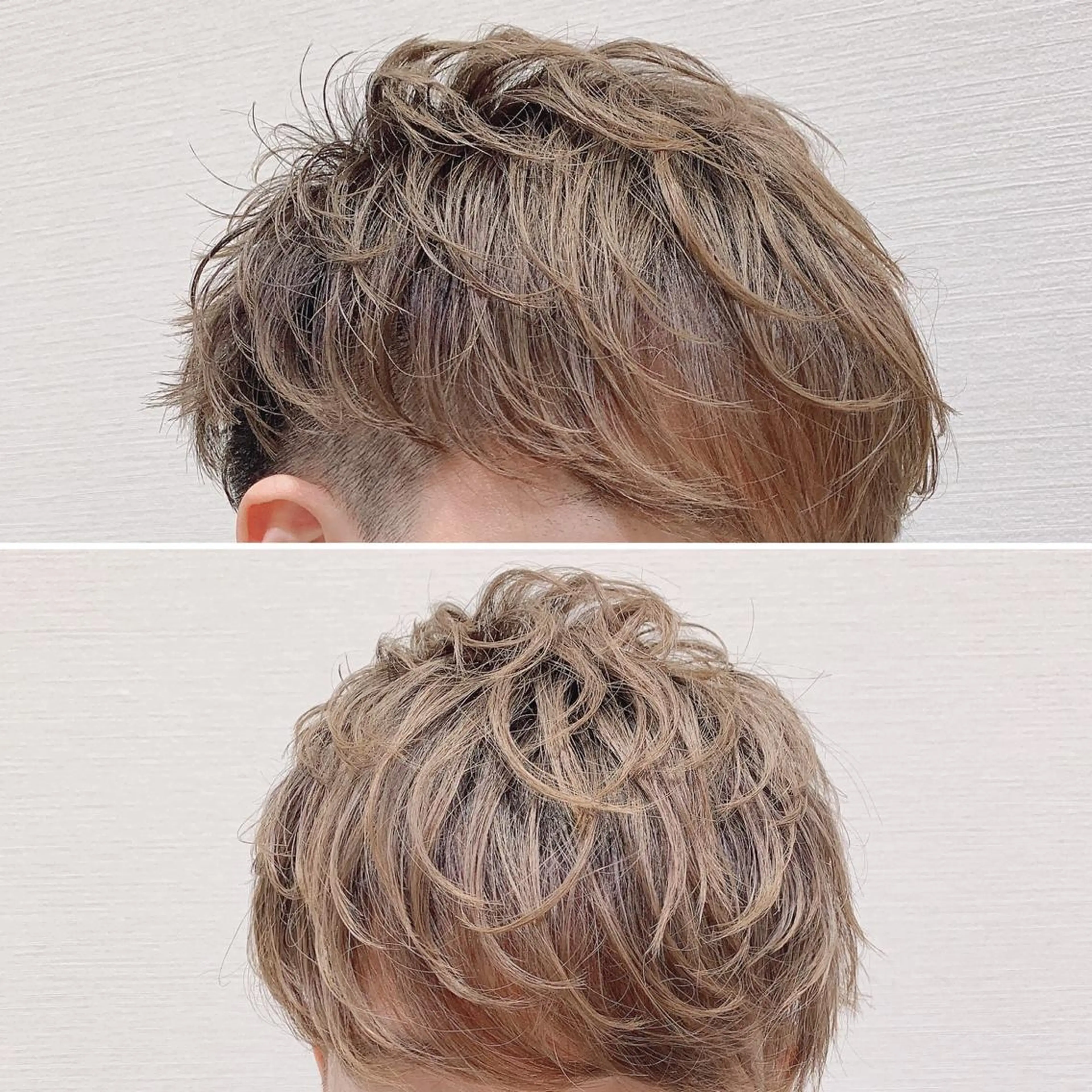 ショート カラー メンズ カット ヘアカラー ヘアセット 【メンズ縮毛矯正】 田中秀斗のヘアスタイル