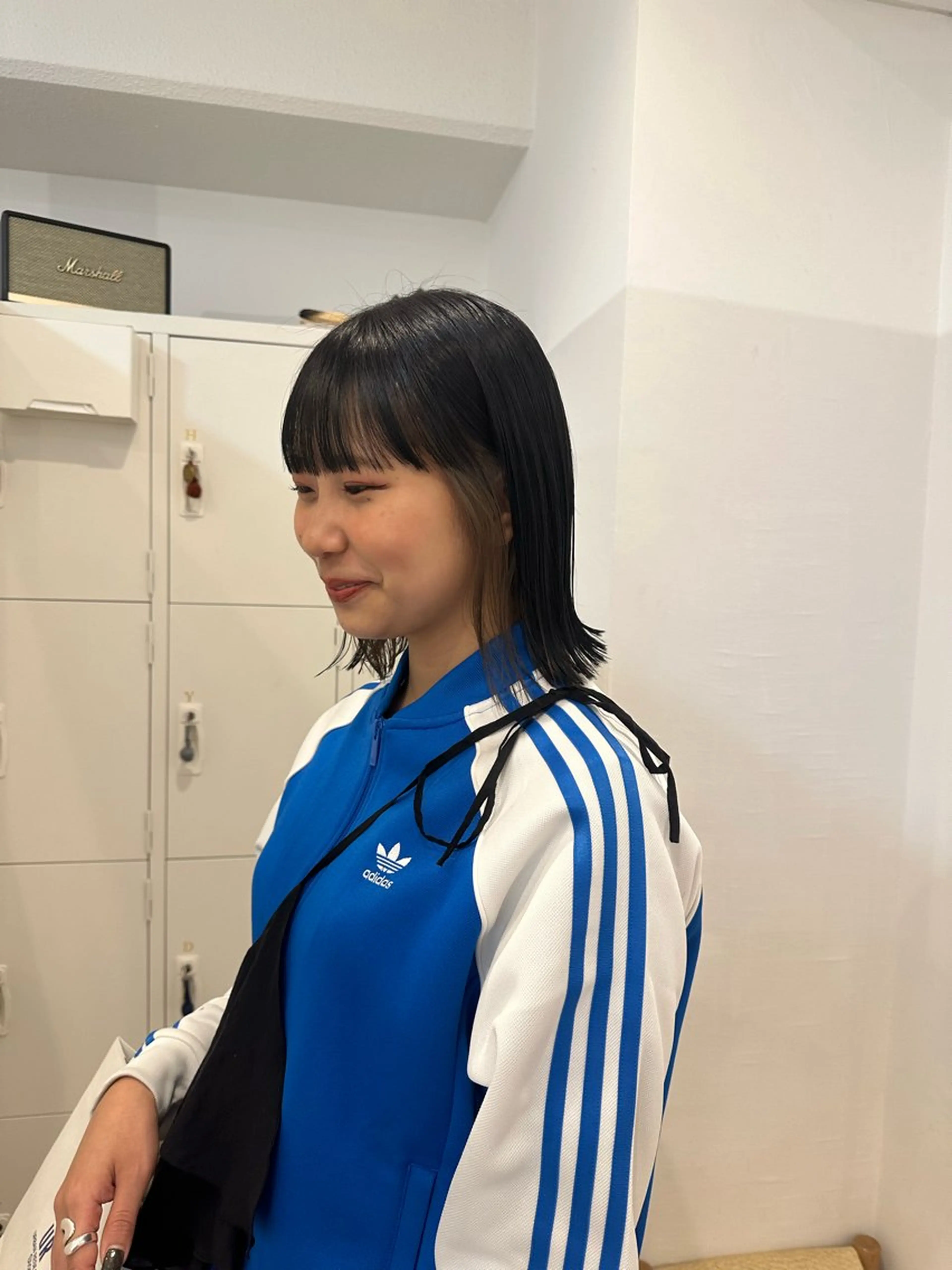 ミディアム カラー インナーカラー ワイドバング ヘアカラー 梅田/柔らかカラー/ オオハシ リナコのヘアスタイル