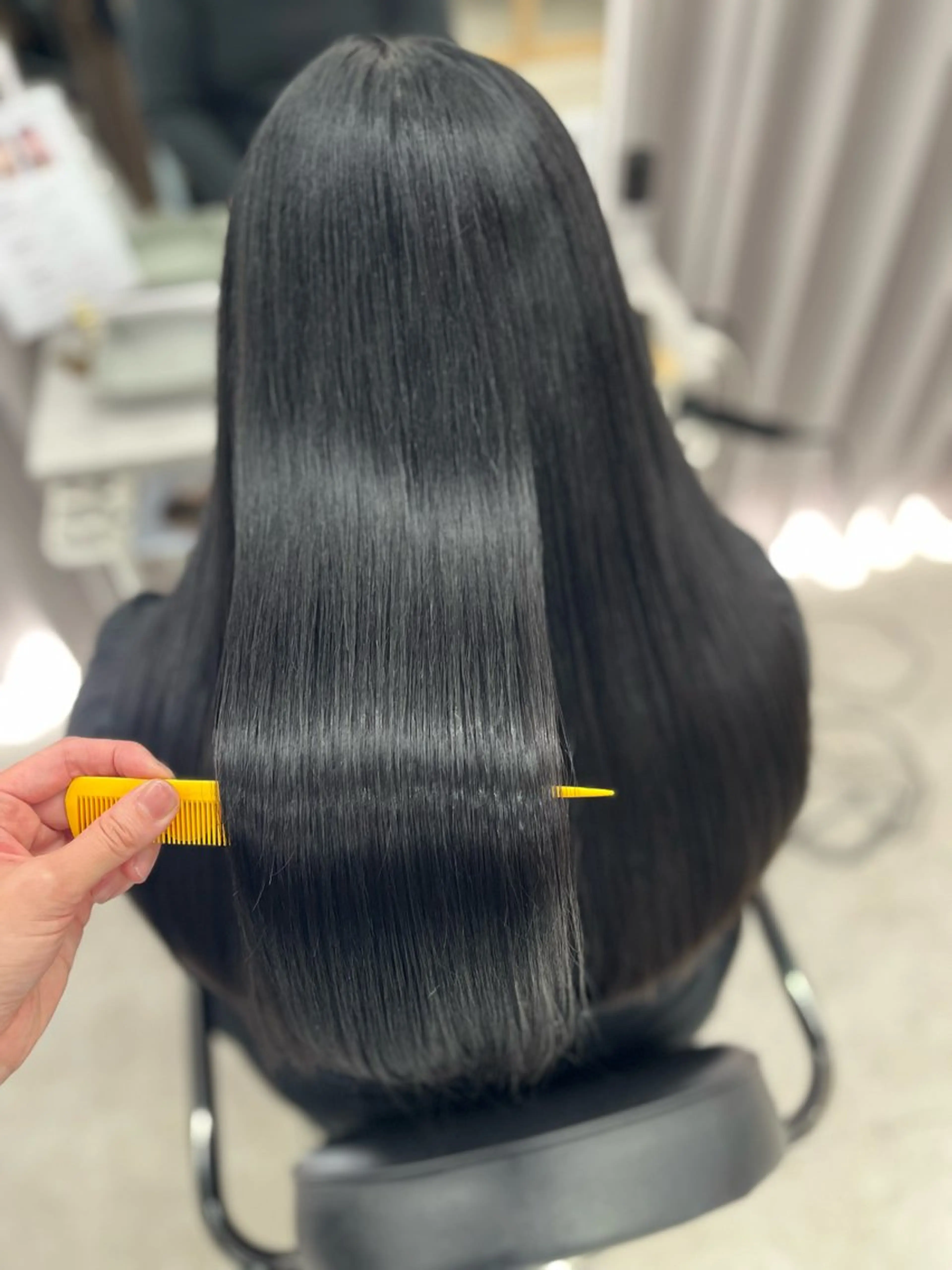 ロング カラー グレージュ バイオレットカラー バイオレットグレージュ 🫧ぷる艶カラー🫧 Yuubi🦩のヘアスタイル