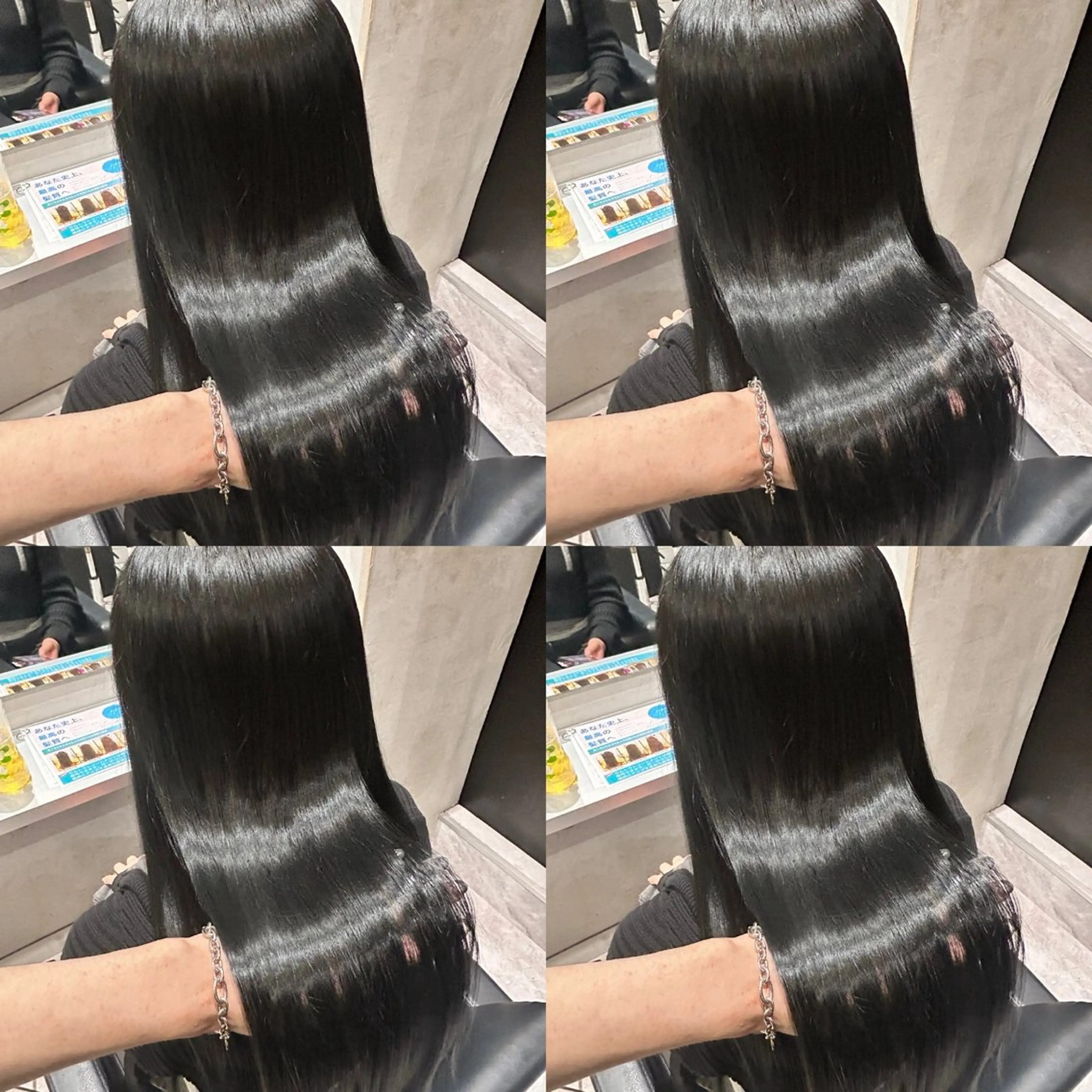 ロング カラー 艶髪×透明感カラー 海夏のヘアスタイル