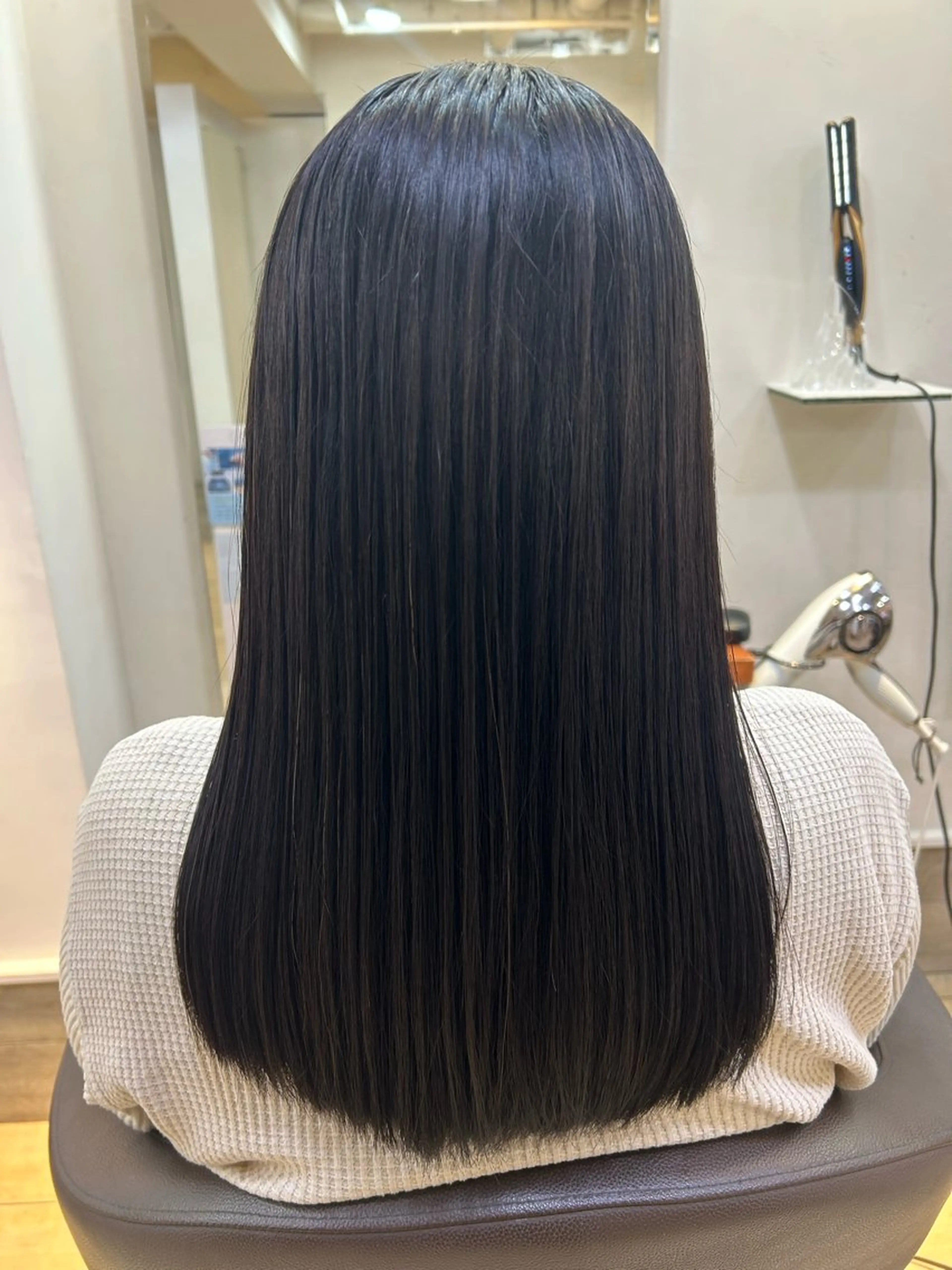 セミロング 髪質改善 Tabata Hikaruのヘアスタイル