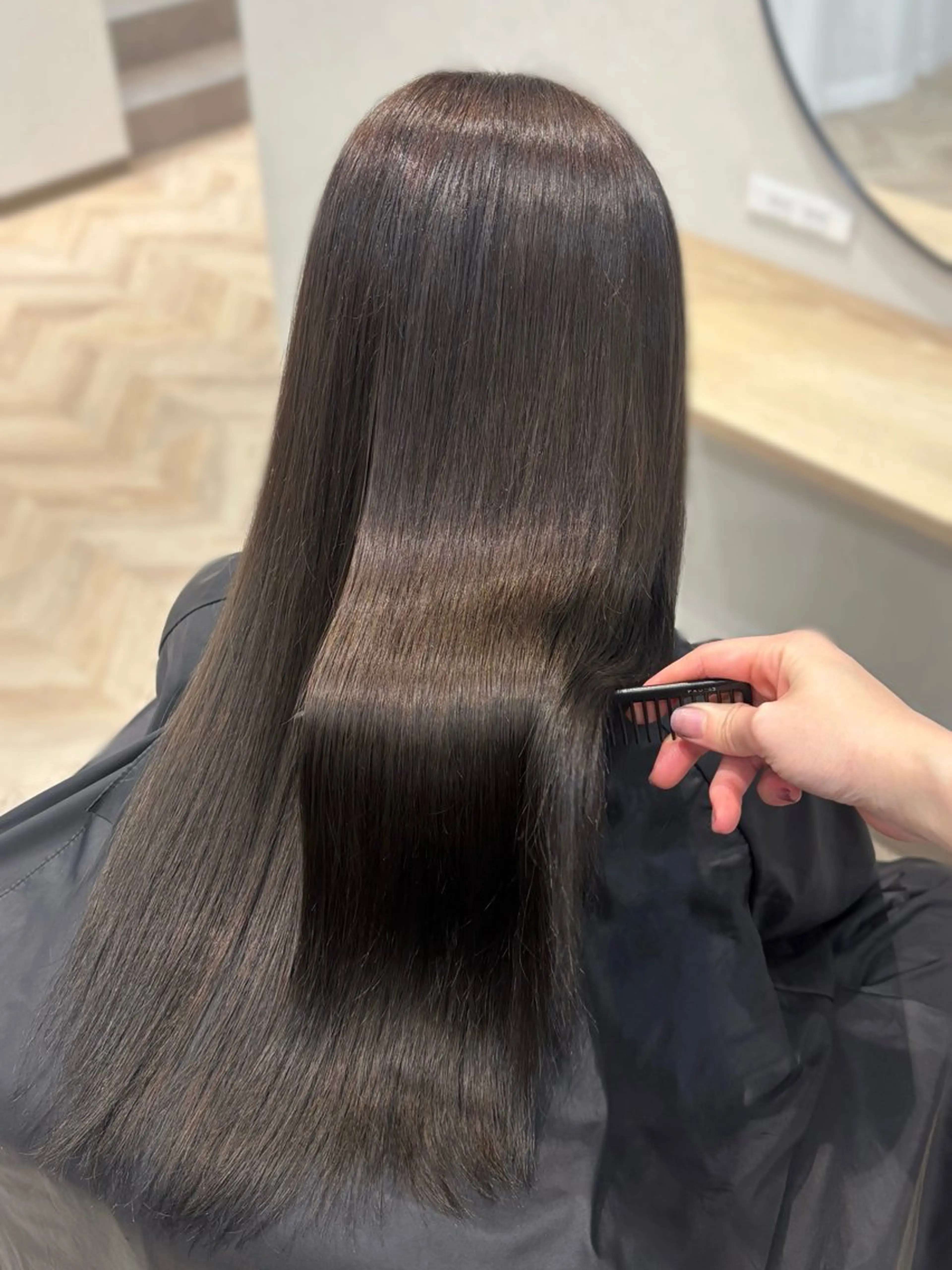 ロング カラー 透明感カラー カット ヘアカラー トリートメント CHAINON×FeM#所属・名駅/sHiHo/透 明感カラー✨🎀/のヘアスタイル