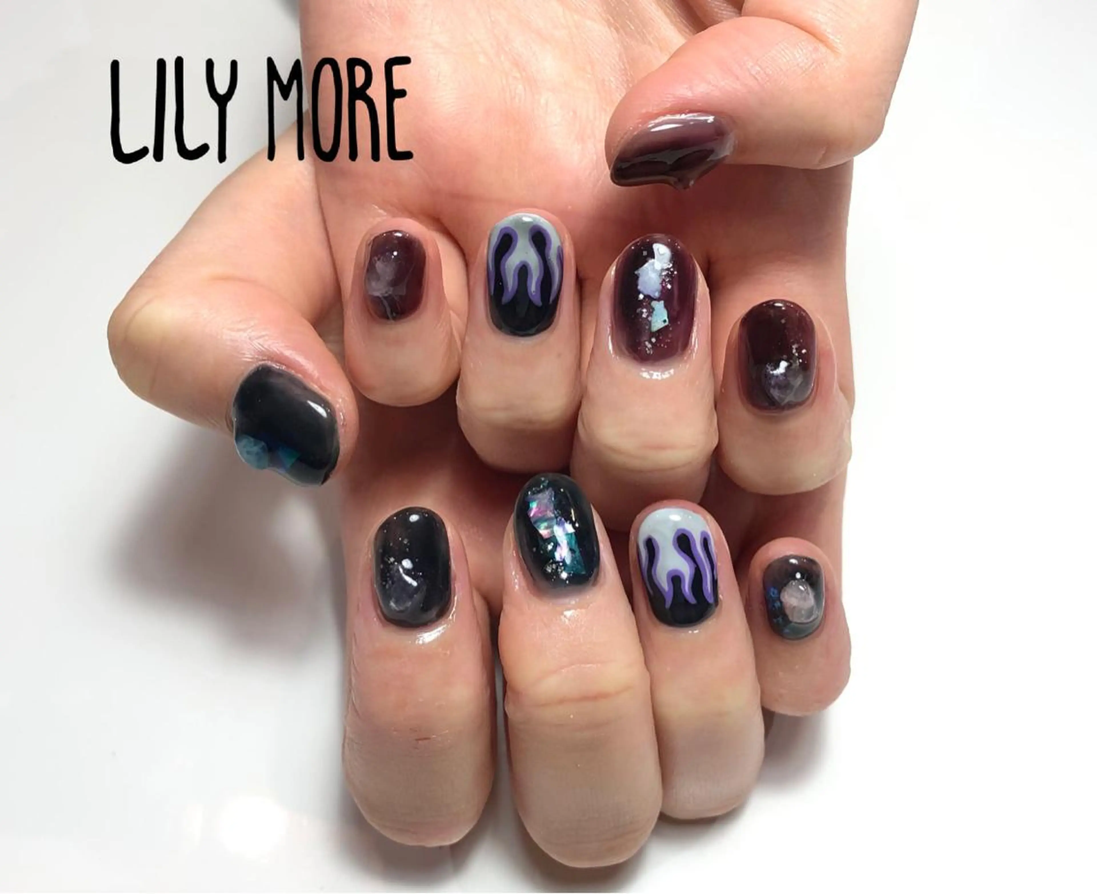 ネイル ニュアンスネイル Lily closetのネイルデザイン