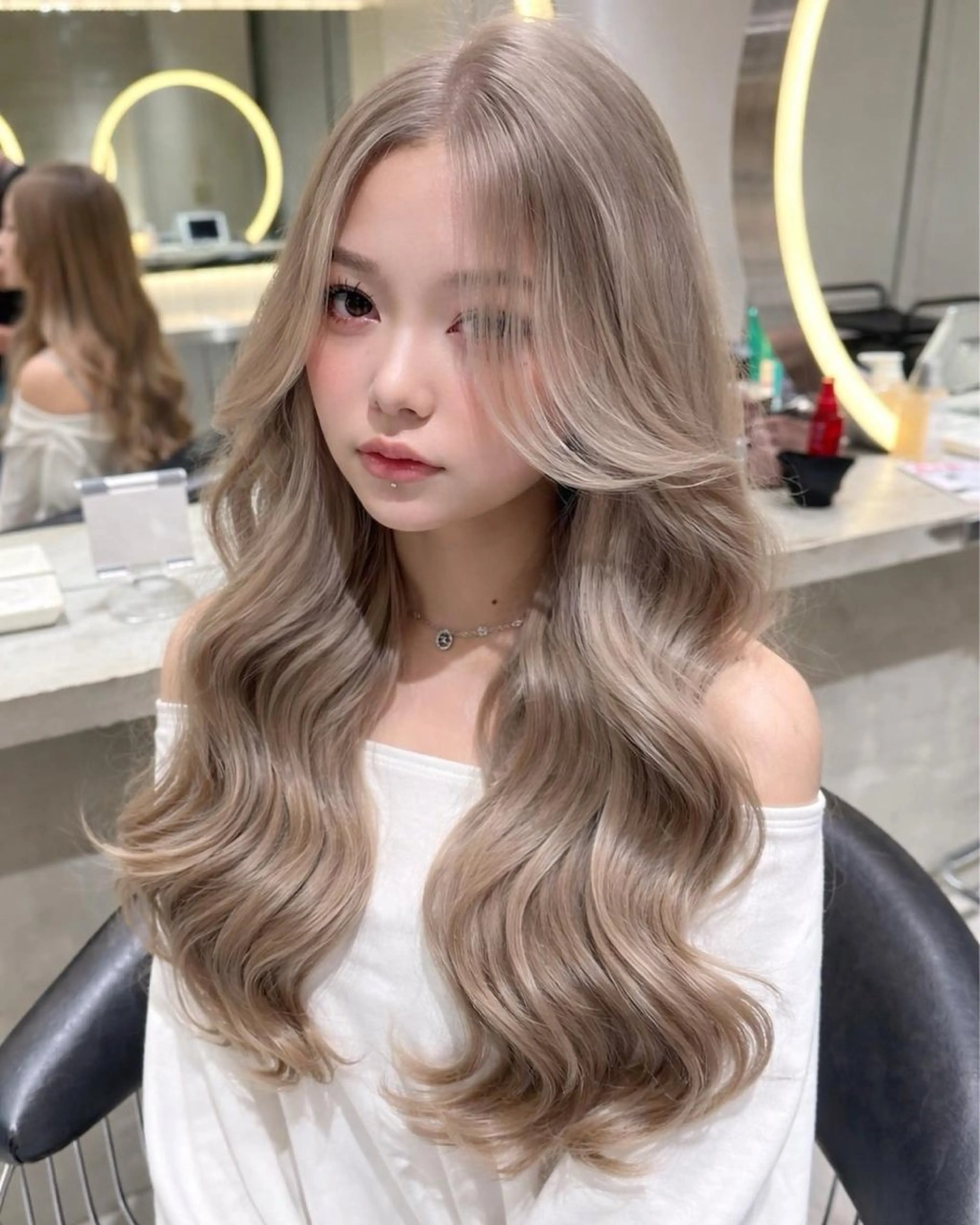 ミディアム ヘアカラー コウスケ/ lond uluのヘアスタイル