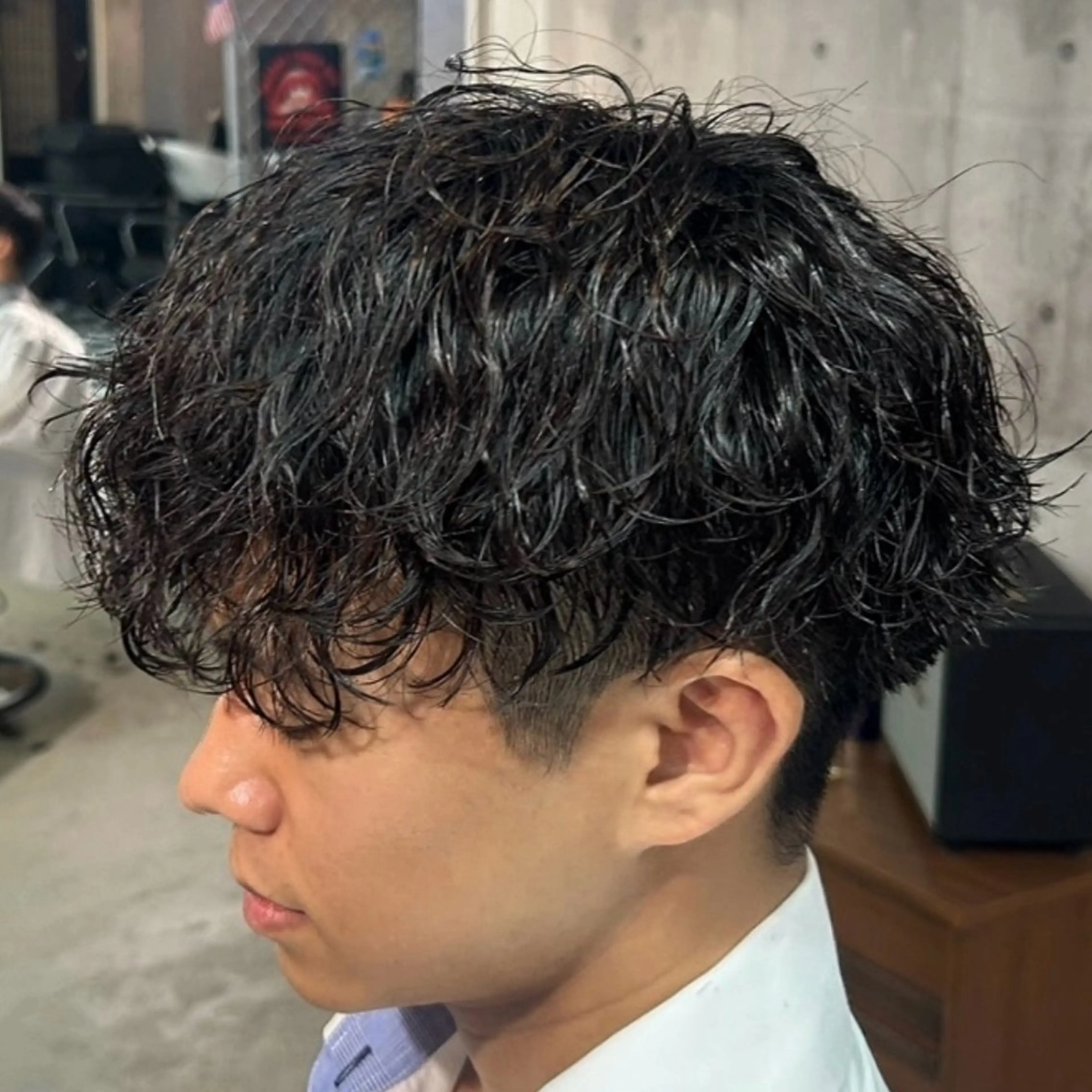 パーマ メンズ MENIN メンズ サロン　望月　涼太のヘアスタイル