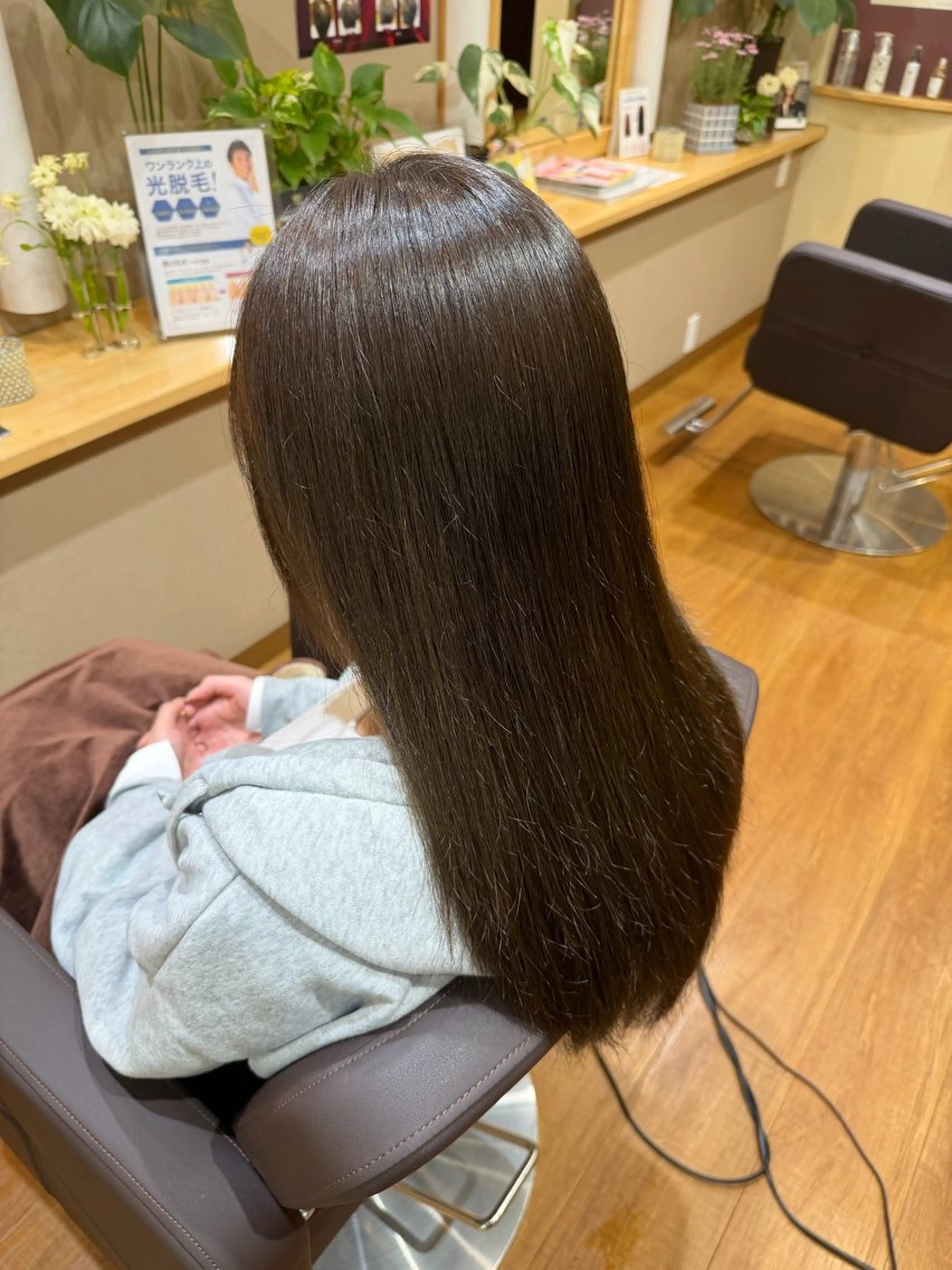 カラー オリーブカラー オレンジ 原 魁杜のヘアスタイル