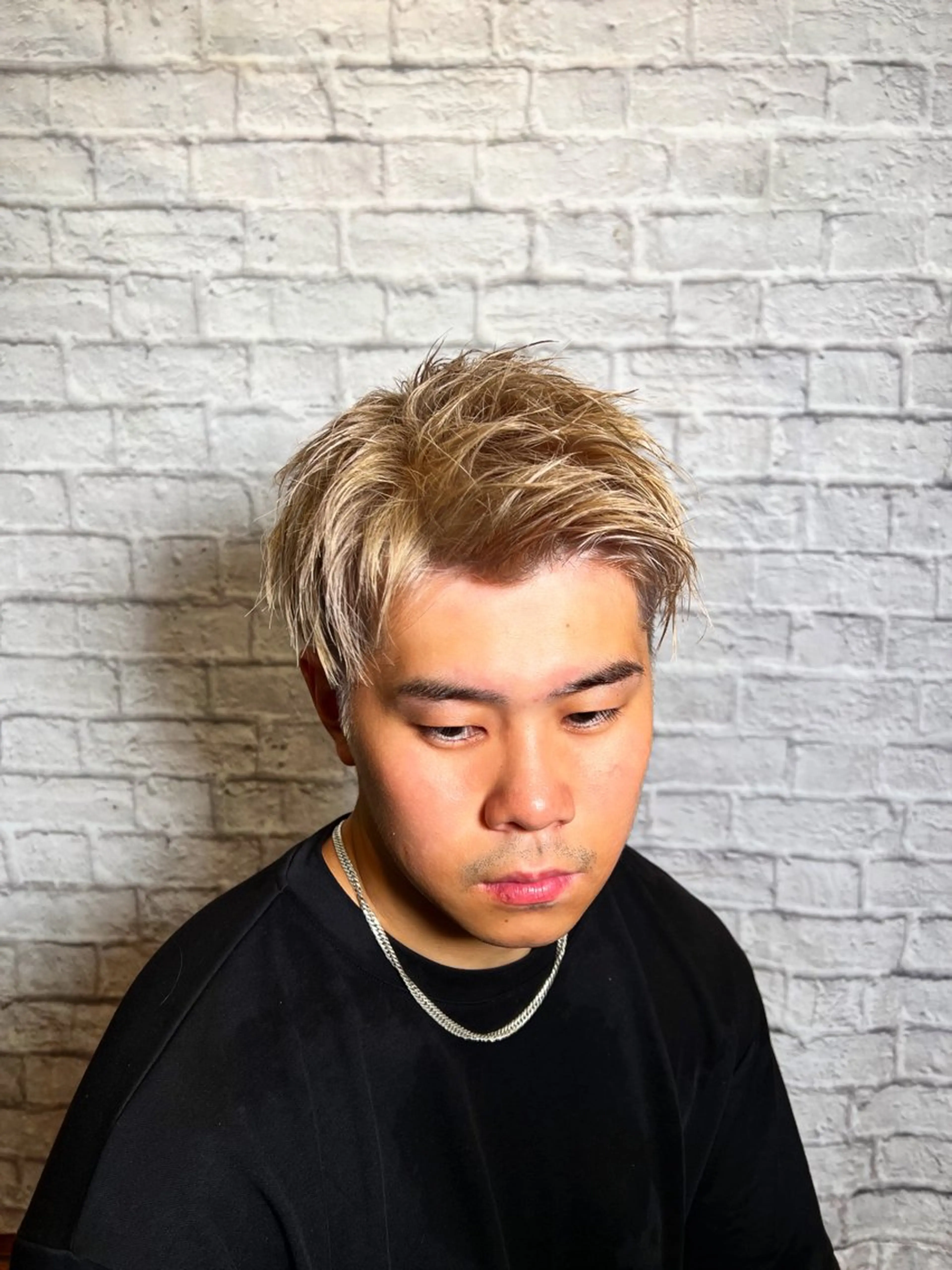 ショート カラー パーマ ヘアアレンジ メンズ メンズカット/パーマ 山崎航平💈のヘアスタイル