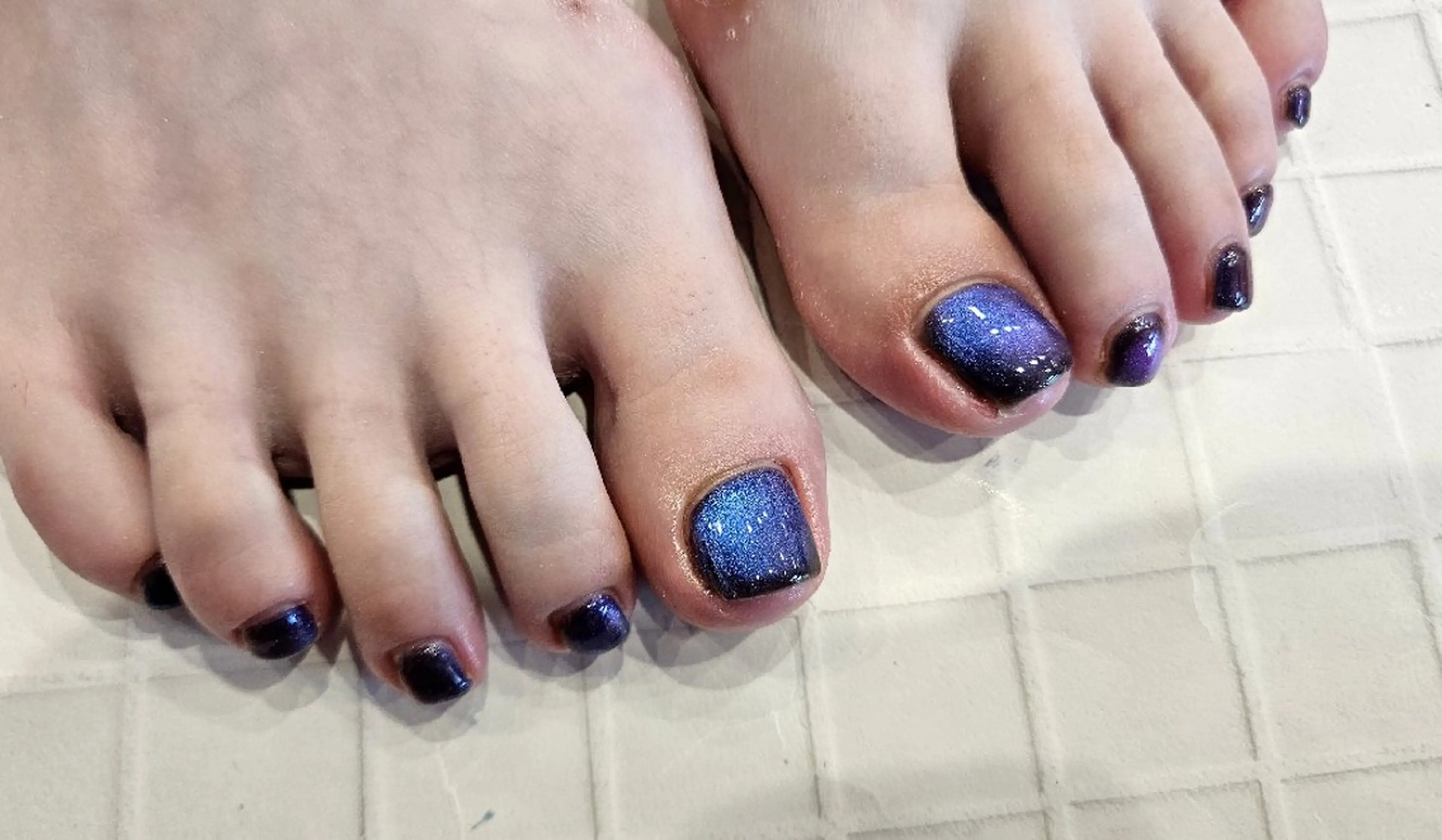 ネイル フットネイル 関口 友菜のヘアスタイル