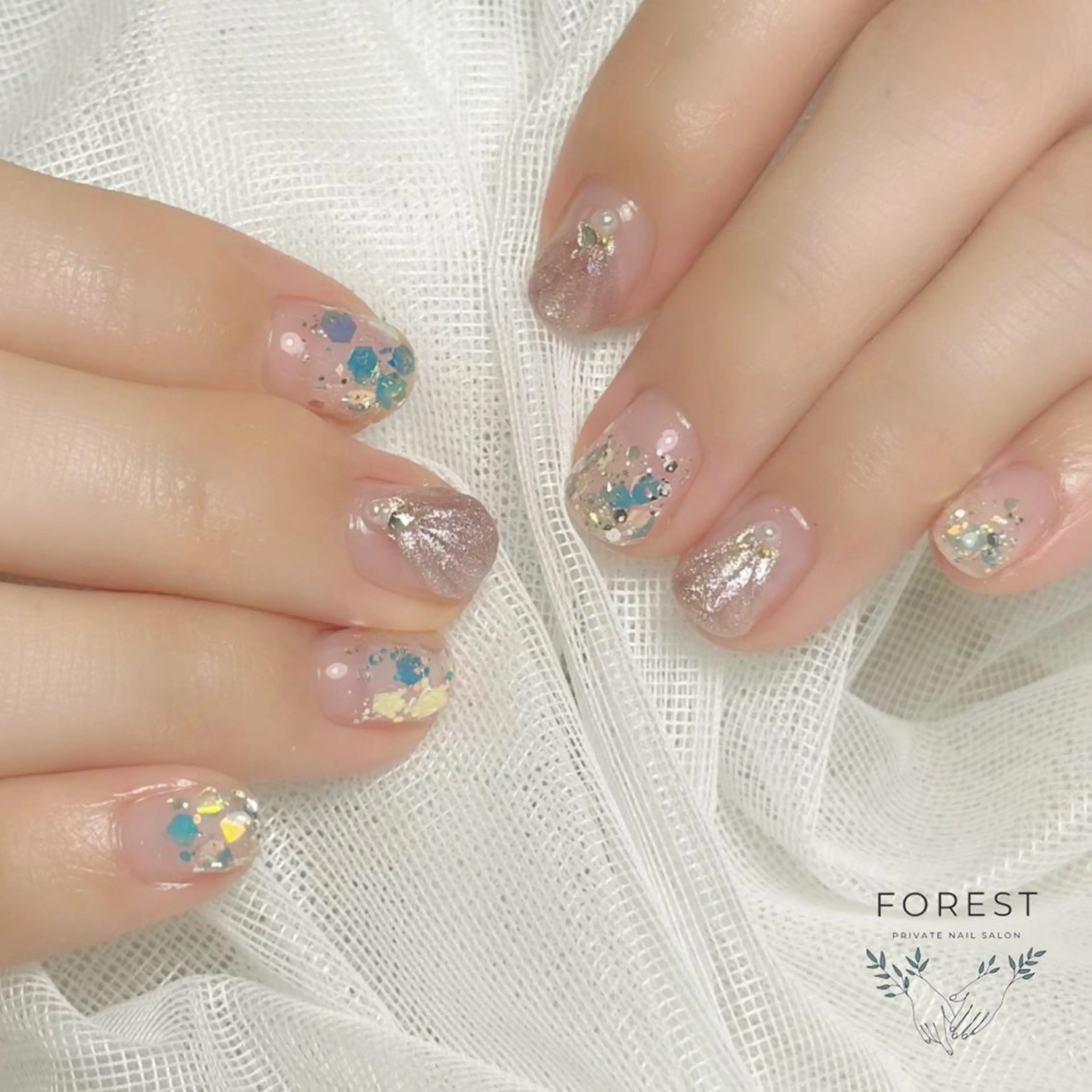ネイル ハンドネイル 白岡市篠津自宅 サロンForestのネイルデザイン