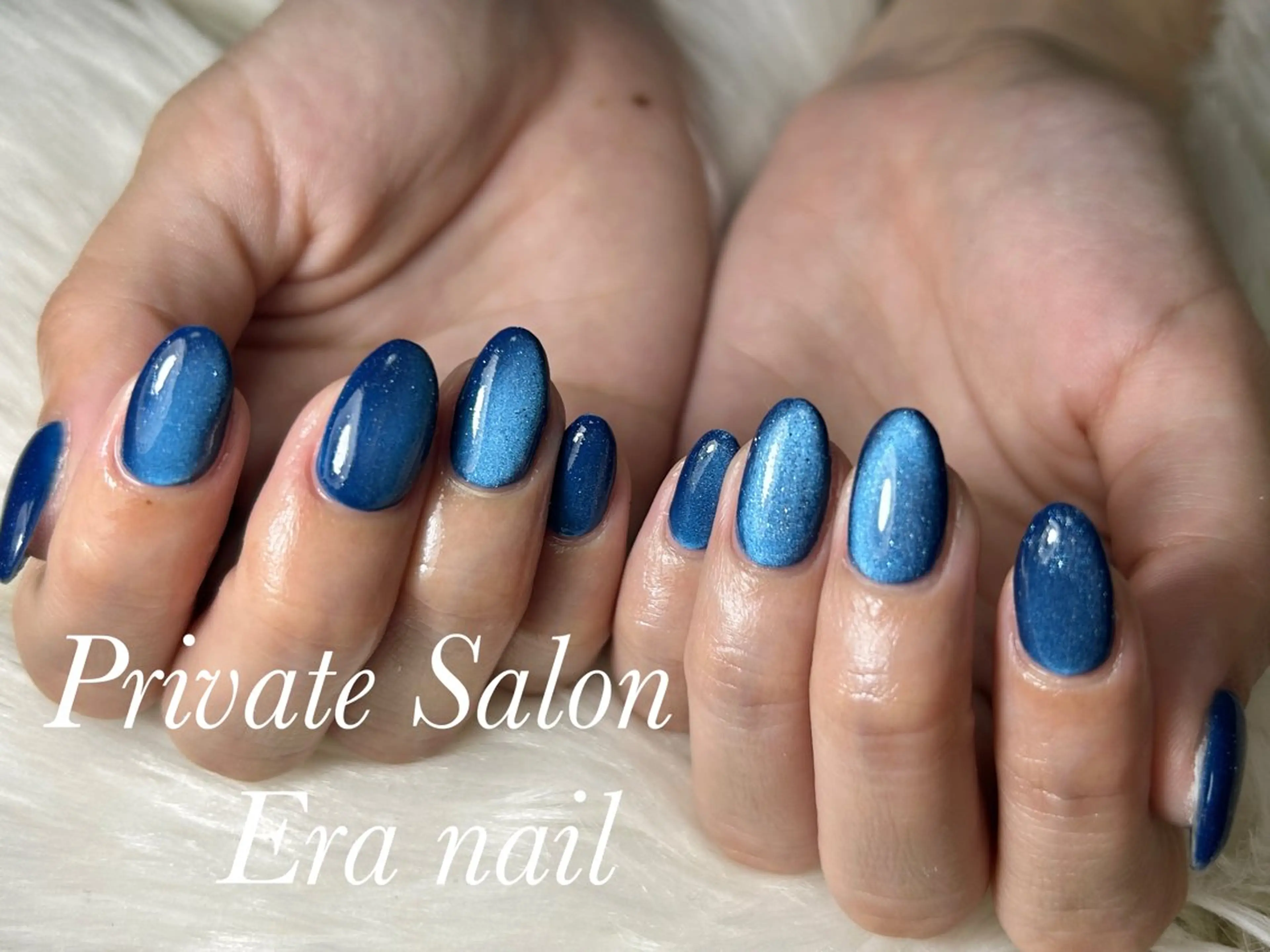 ネイル マグネットネイル マグネットワンカラー ワンカラーネイル ハンドネイル Era nailのネイルデザイン