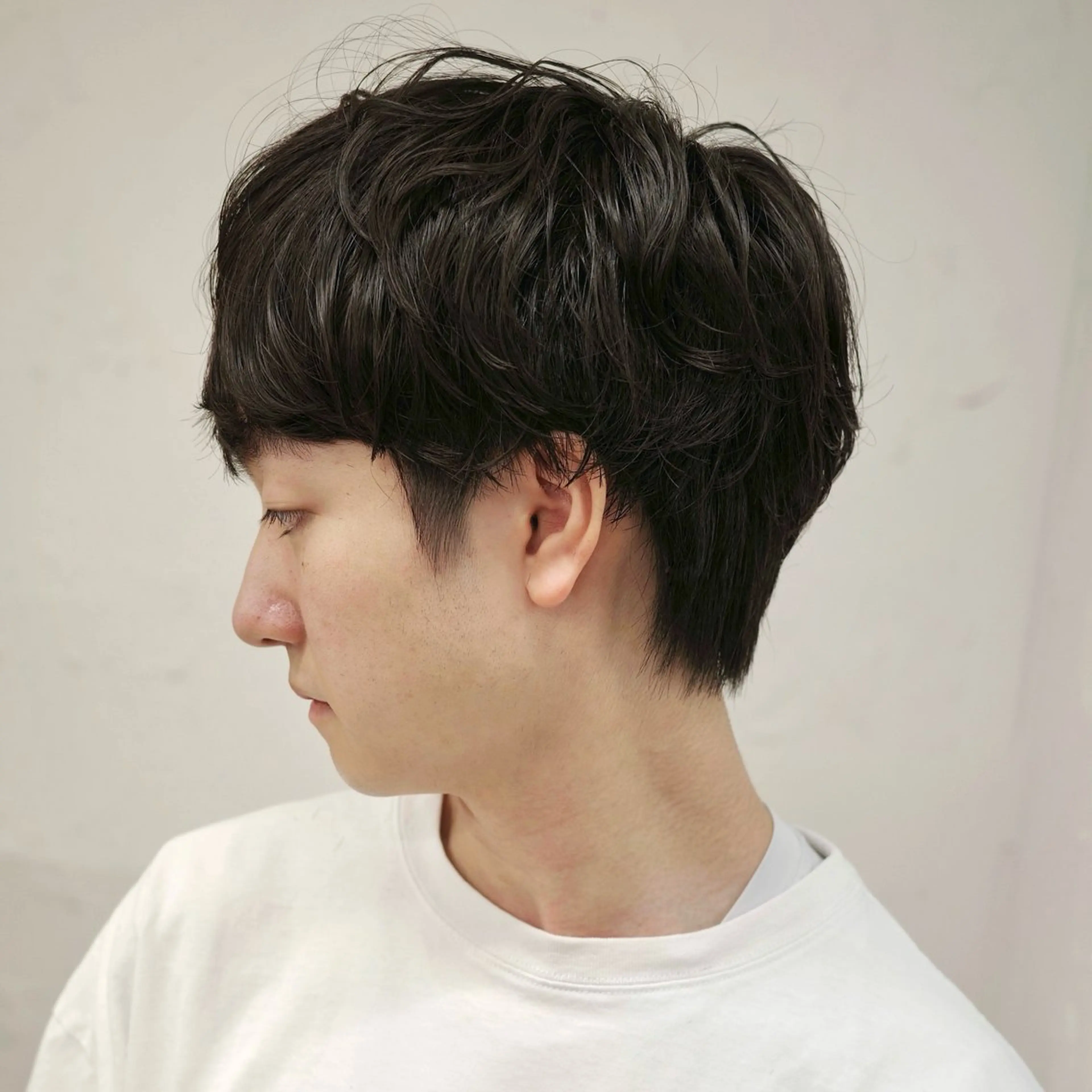 パーマのメンテナンスカットの写真