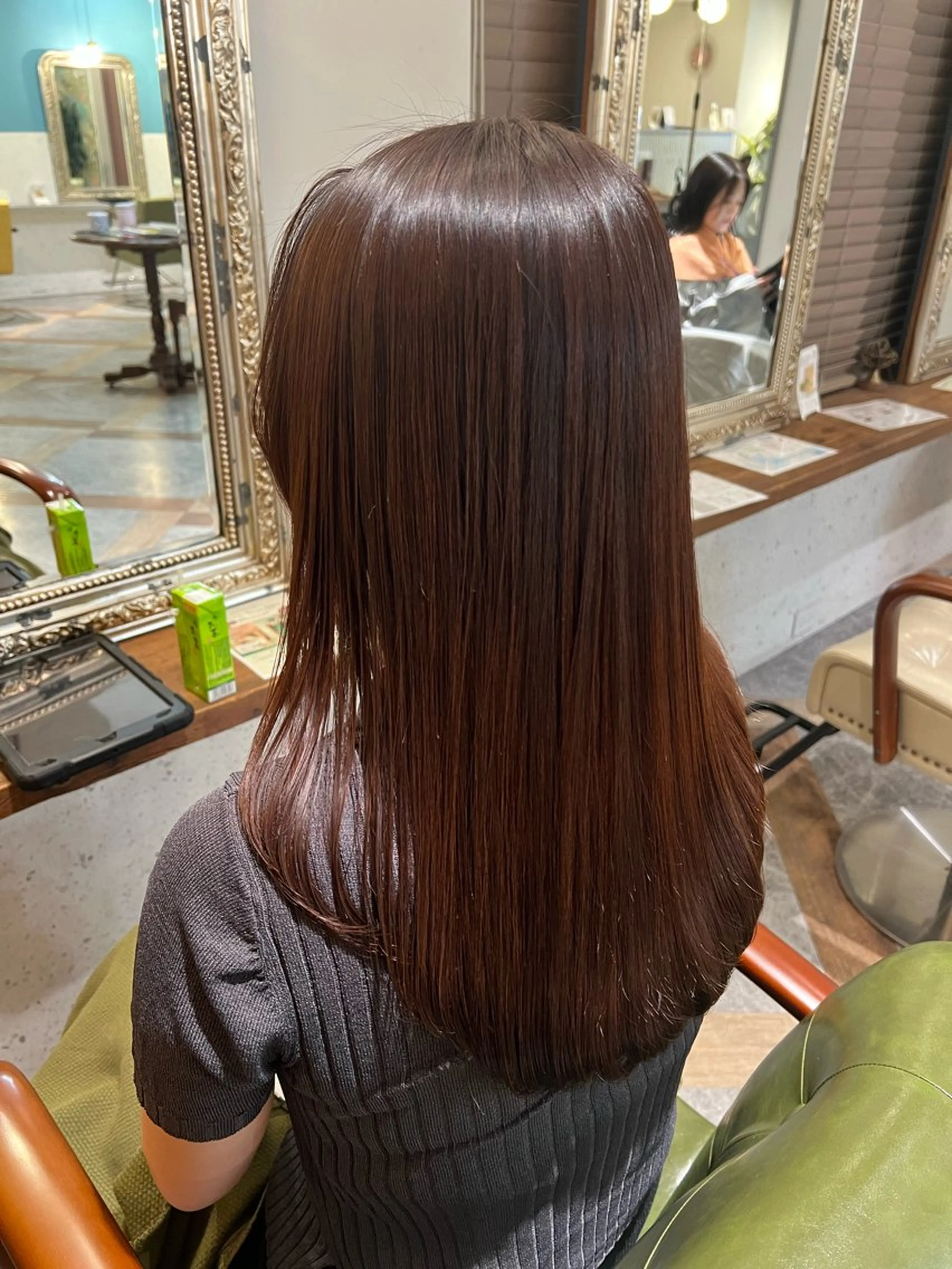 ロング カラー 韓国スタイル🇰🇷 annaのヘアスタイル