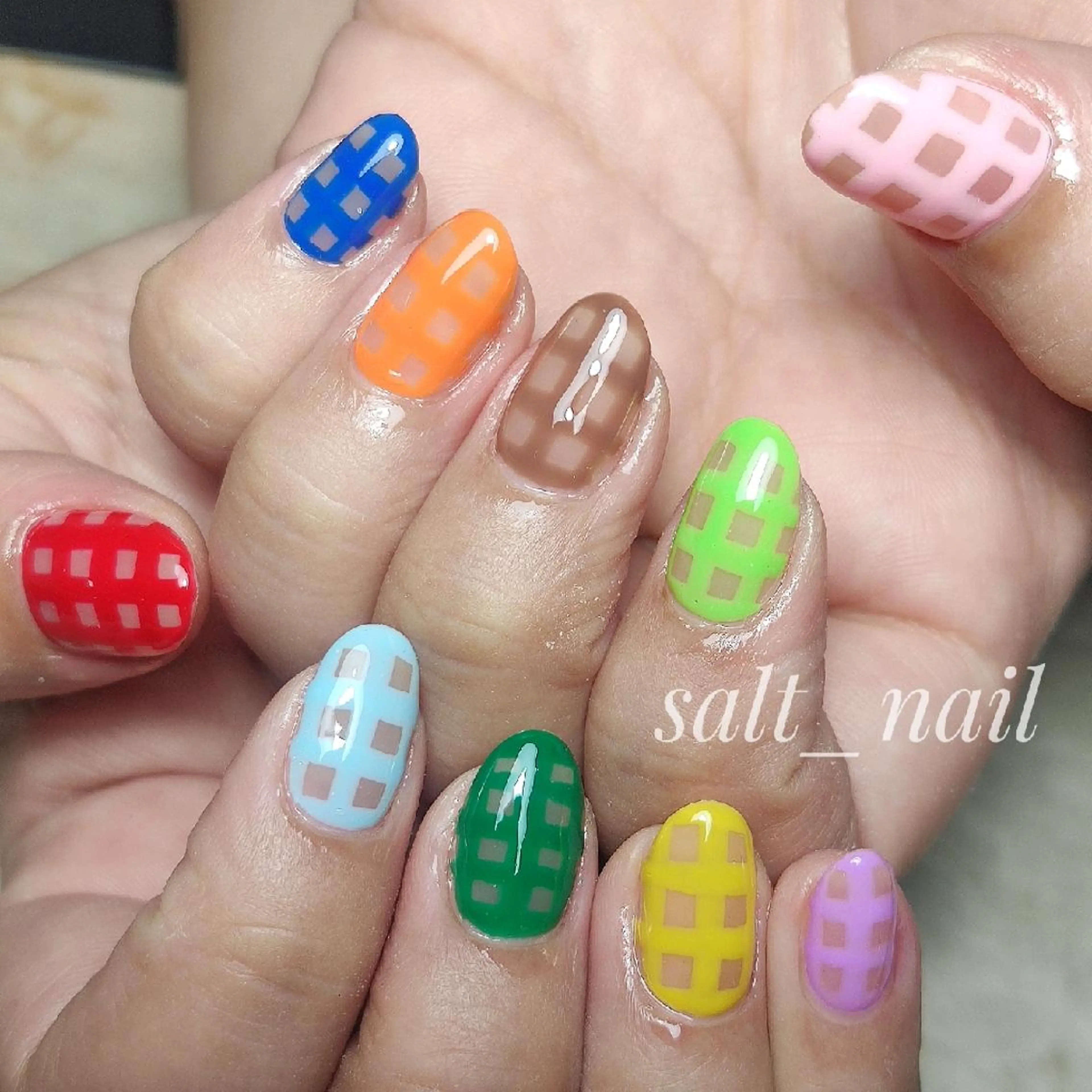 ネイル ハンドネイル 個人サロン saltnailのネイルデザイン
