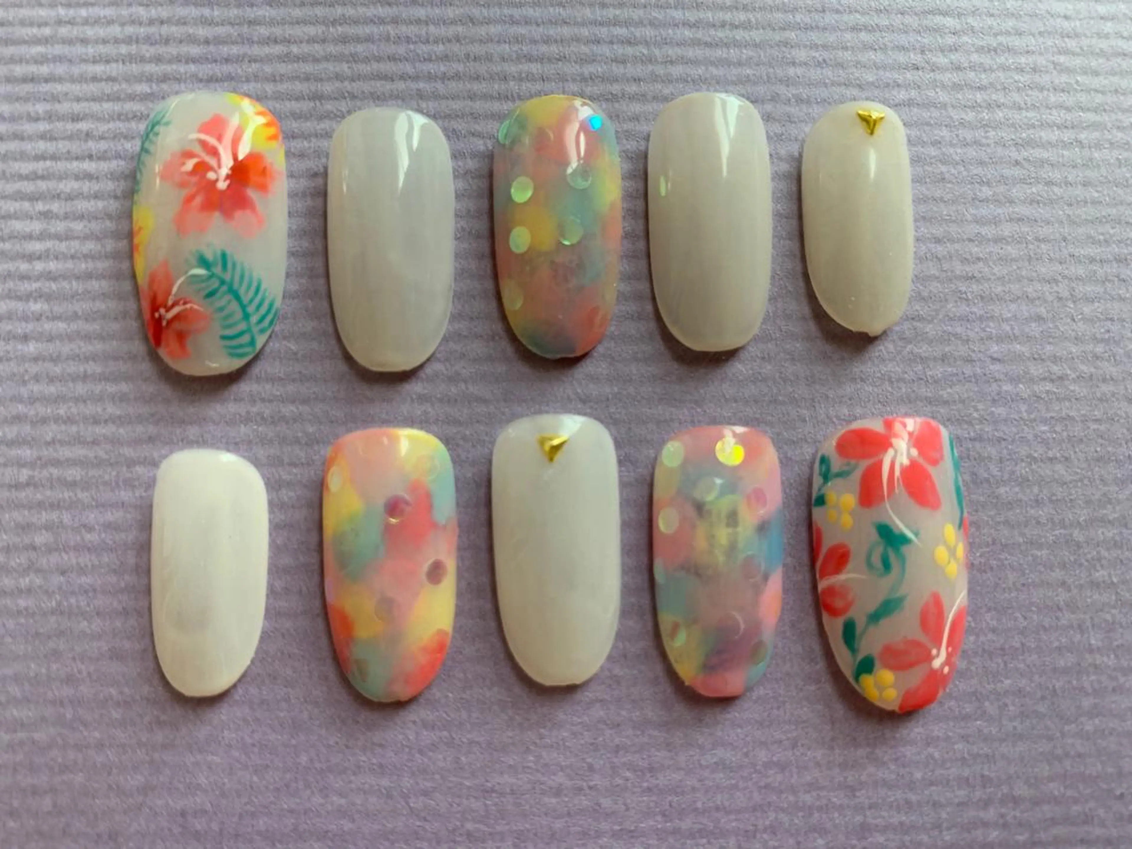 ネイル フラワーネイル noheanail YONEDAのネイルデザイン