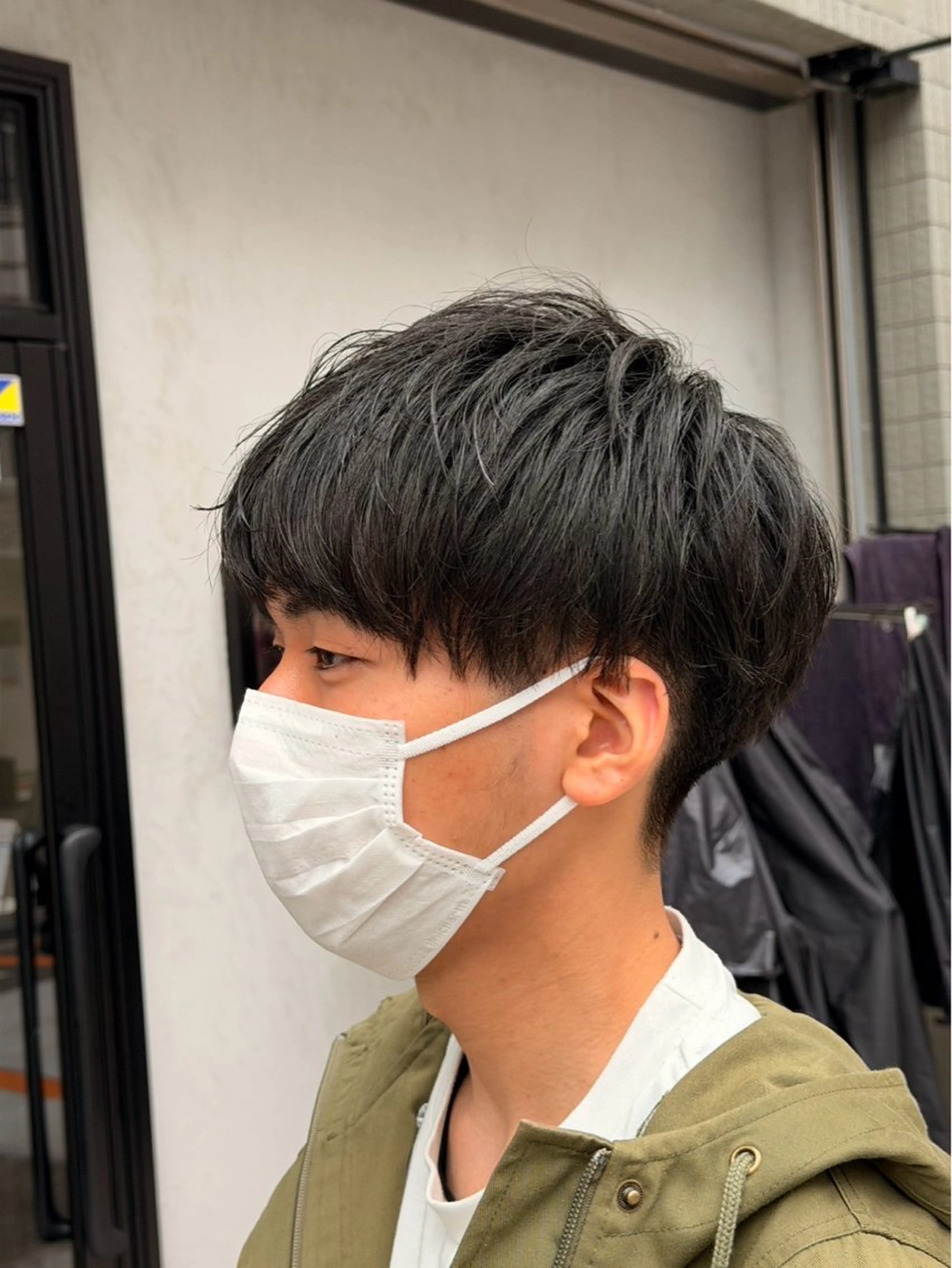 メンズ マッシュ カット masahi🐈‍⬛ パーマモデル様募集中のヘアスタイル