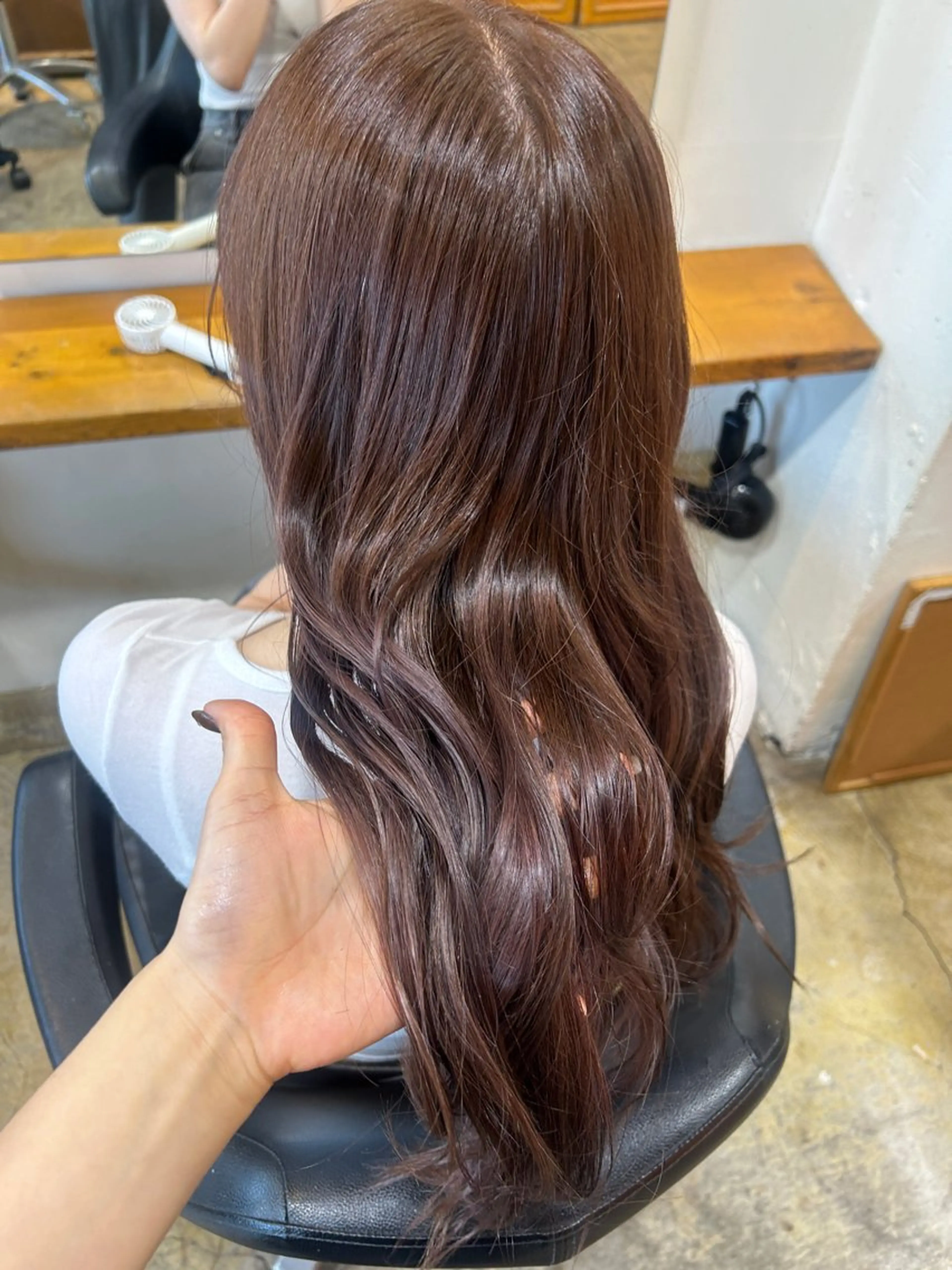 ロング カラー カット ヘアカラー トリートメント ナチュラル大人っぽい スタイル　MAORIのヘアスタイル