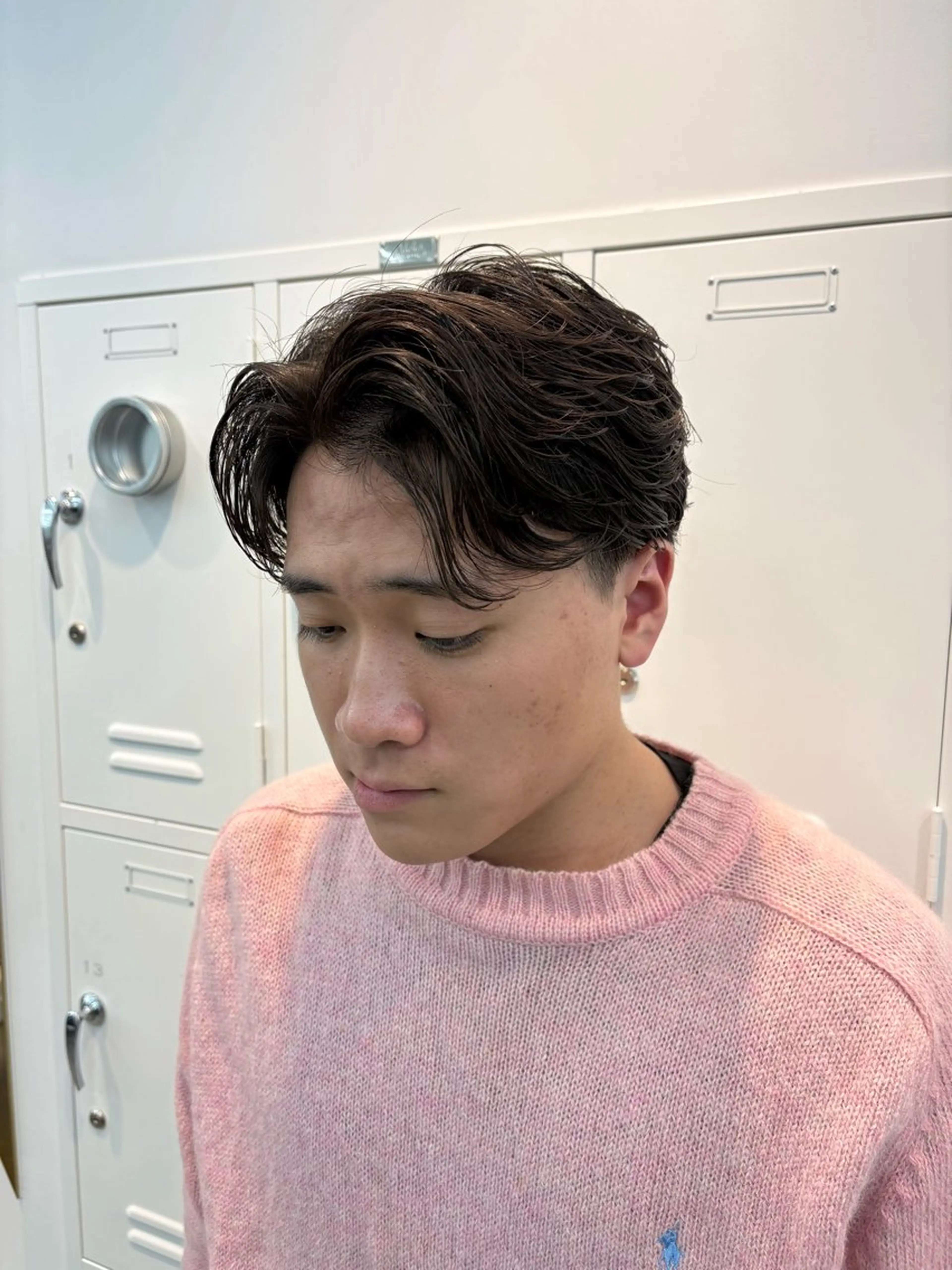 パーマ メンズ パーマ 🌀toa/波巻き✨ /メンズパーマ／栄のヘアスタイル