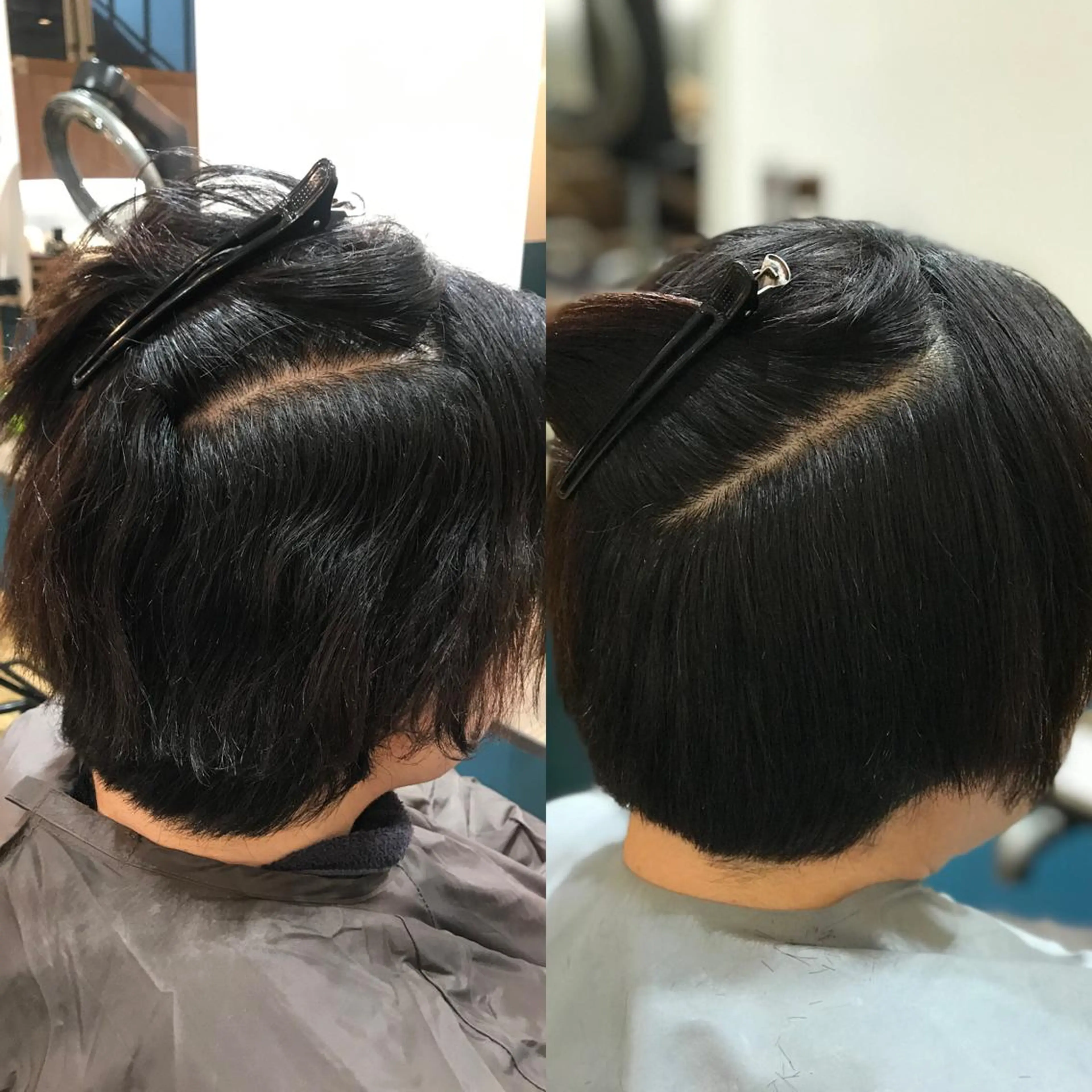 ショート 縮毛矯正 縮毛矯正 福島 和弥のヘアスタイル