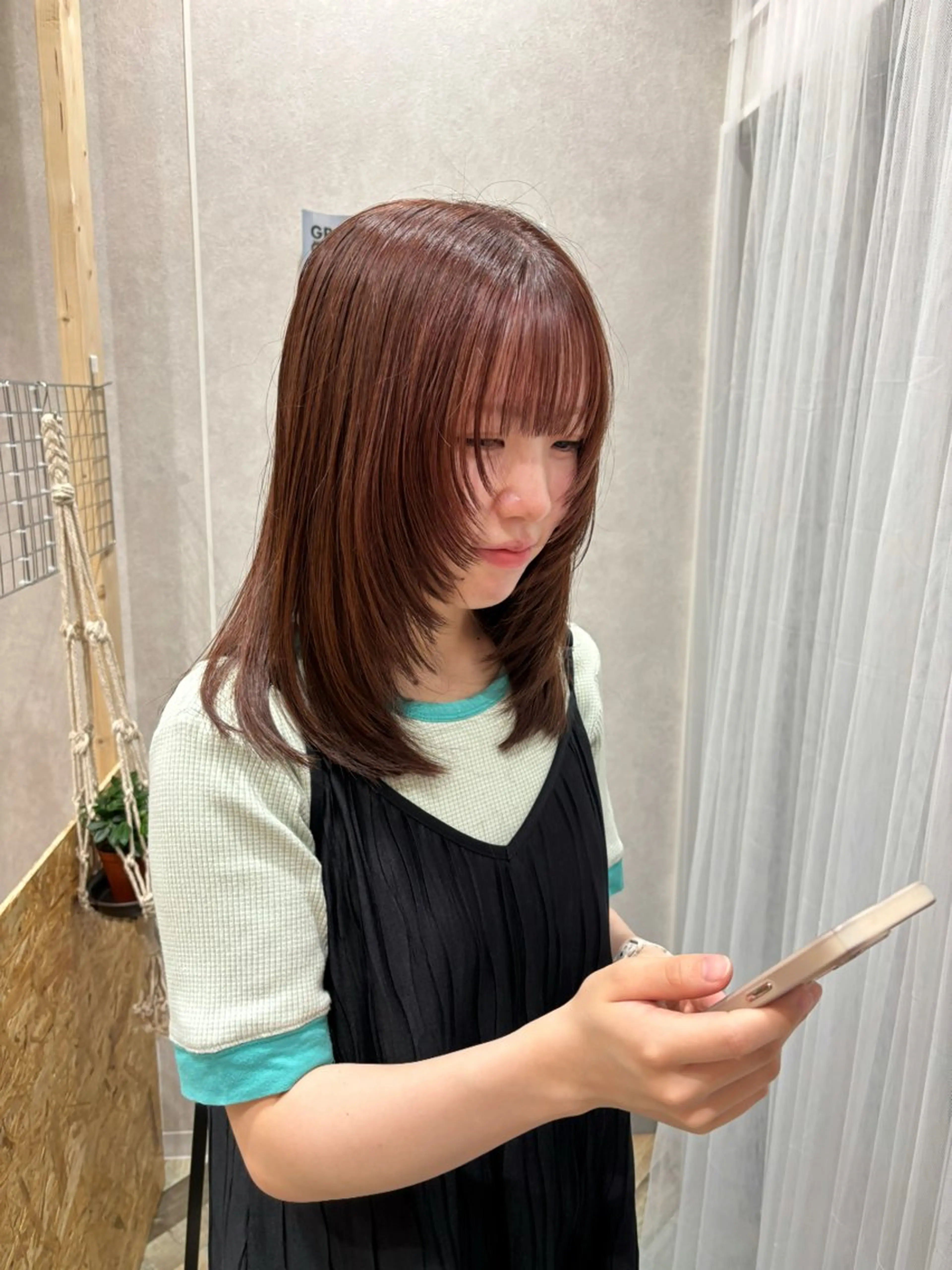 ミディアム nono 🎀のヘアスタイル