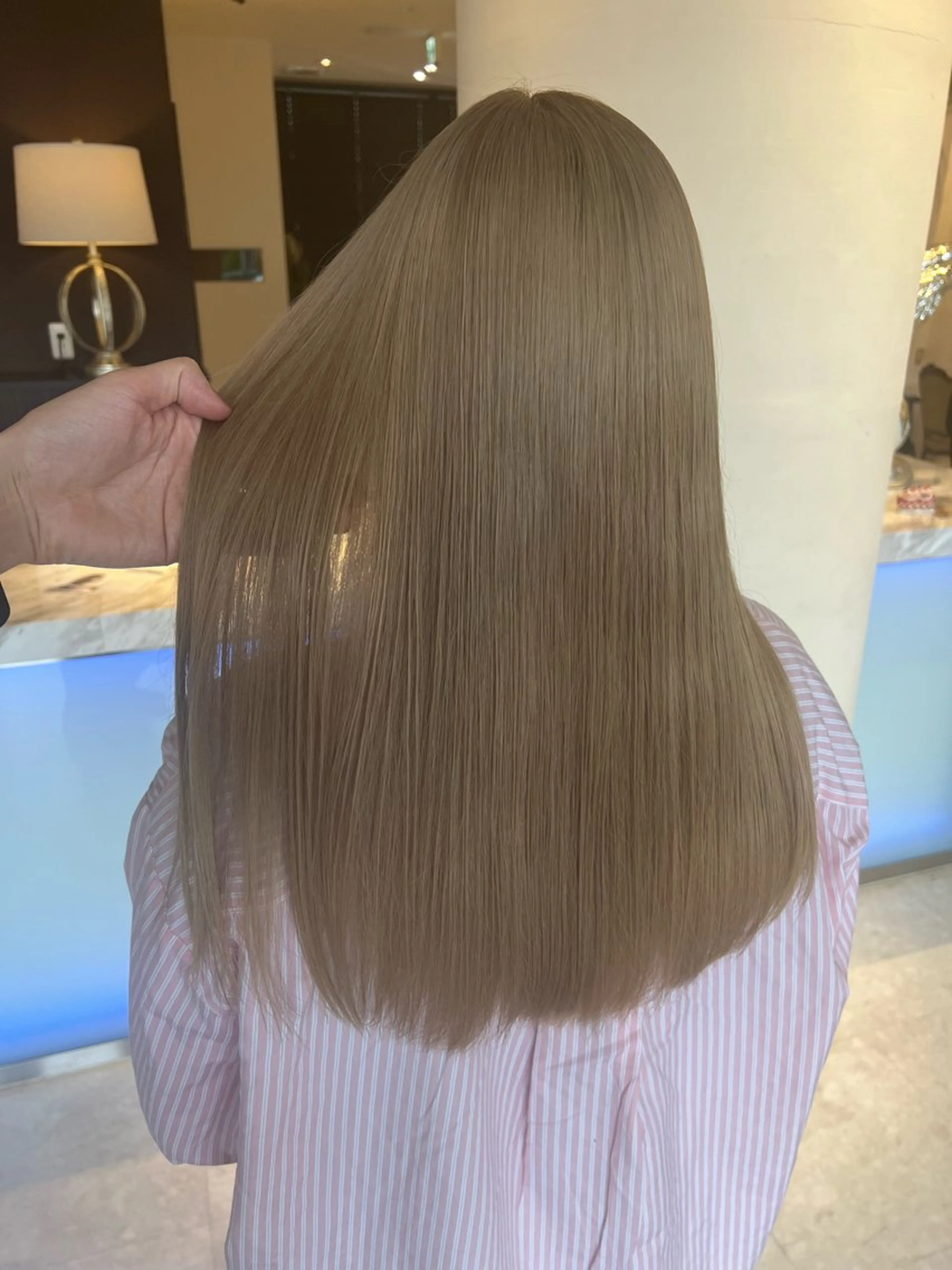 ロング 平田 和也のヘアスタイル