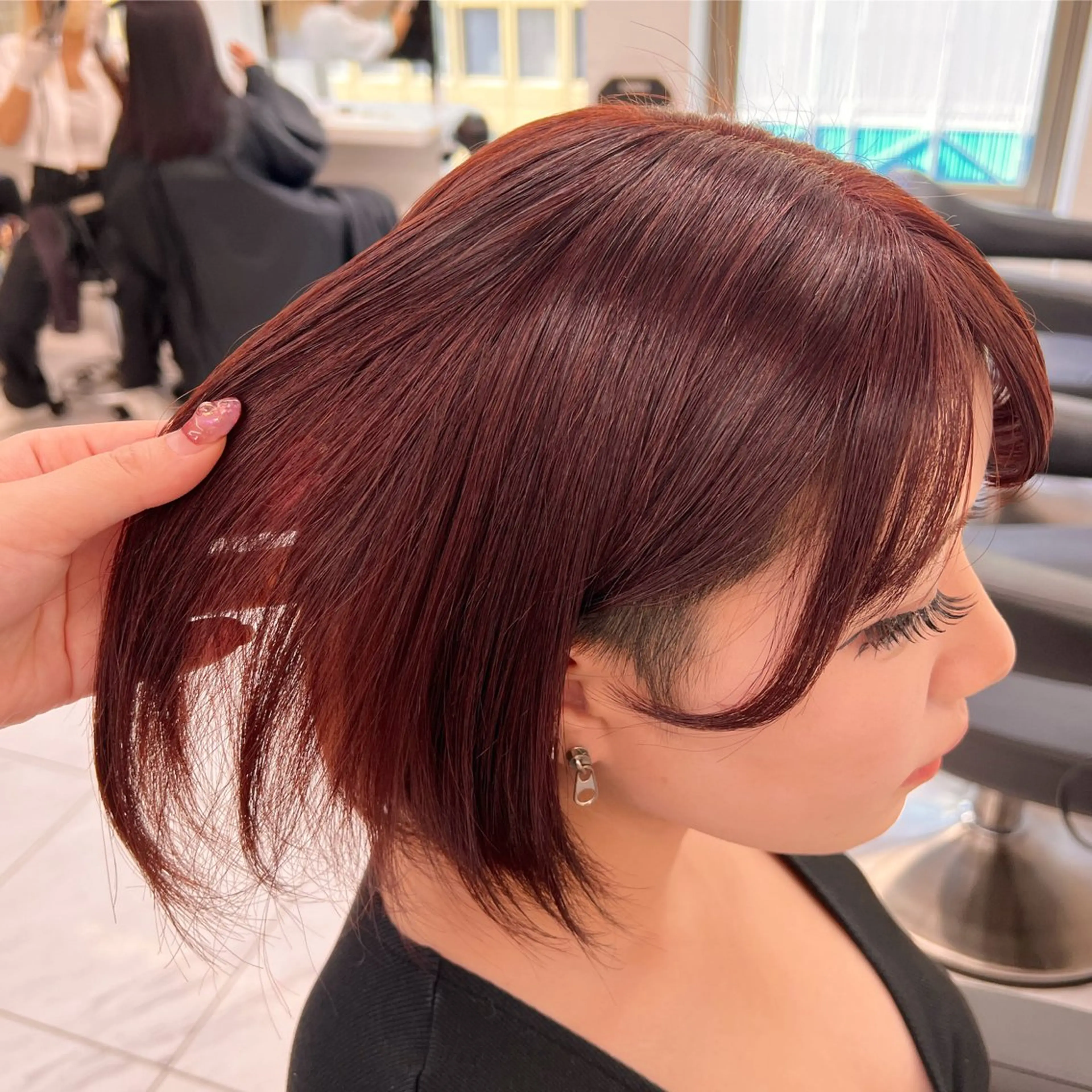 ショート カラー 💖札幌カラー 指名No.1💖玲奈のヘアスタイル