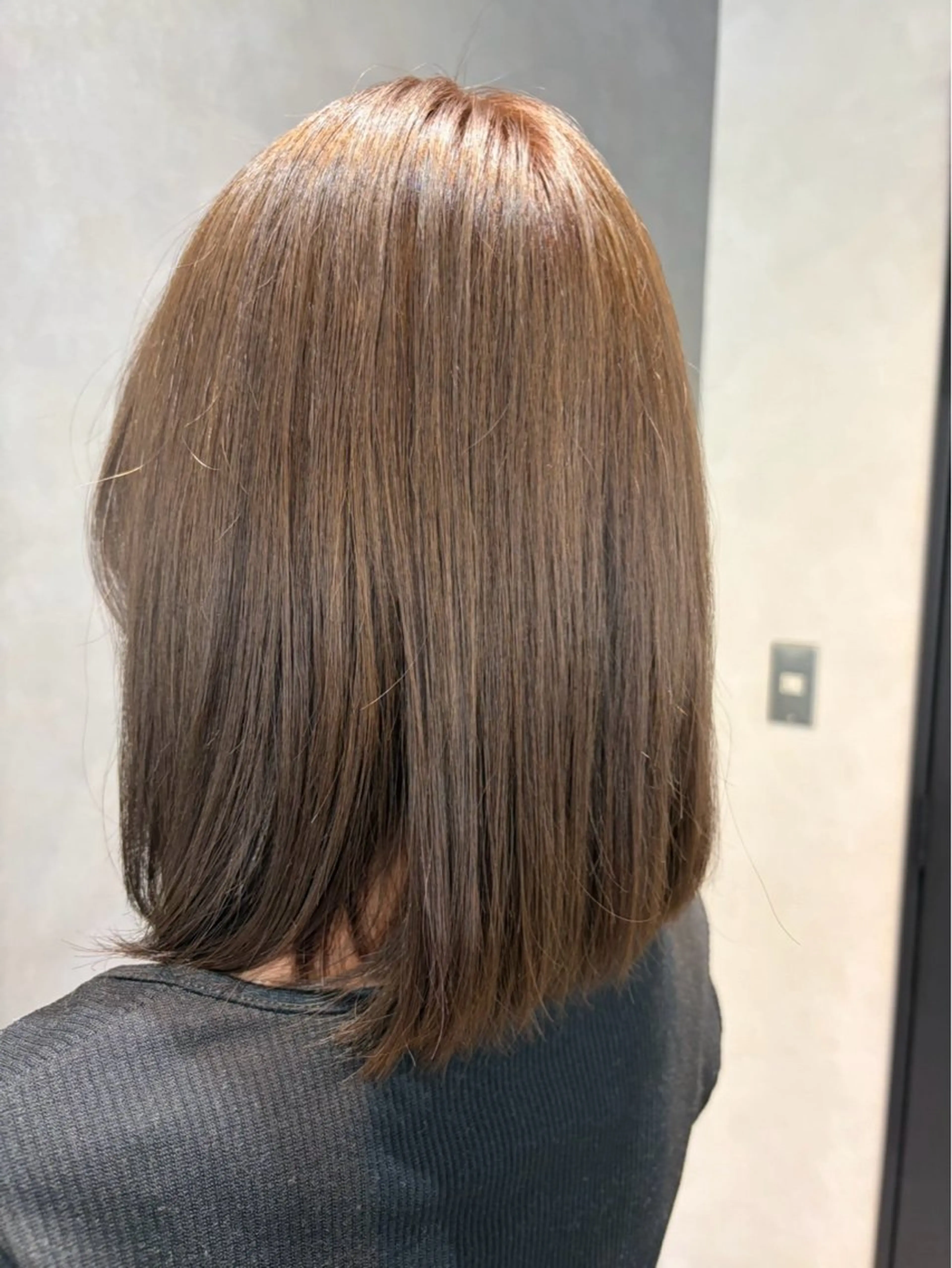 カラー ヘアカラー トリートメント 橋本 怜奈のヘアスタイル