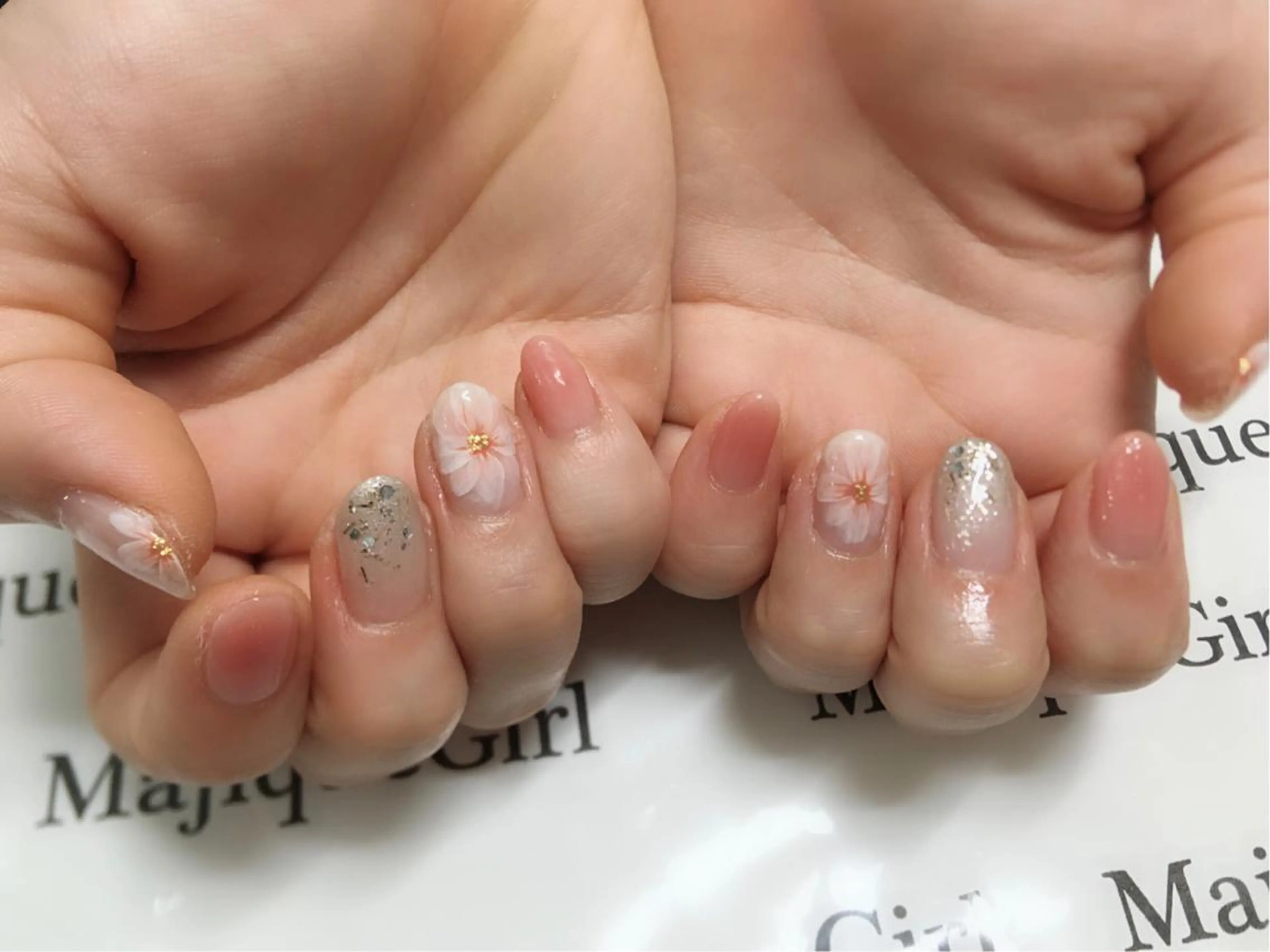 ネイル アートネイル 🌸Nail&Eye KAKU🌸のネイルデザイン