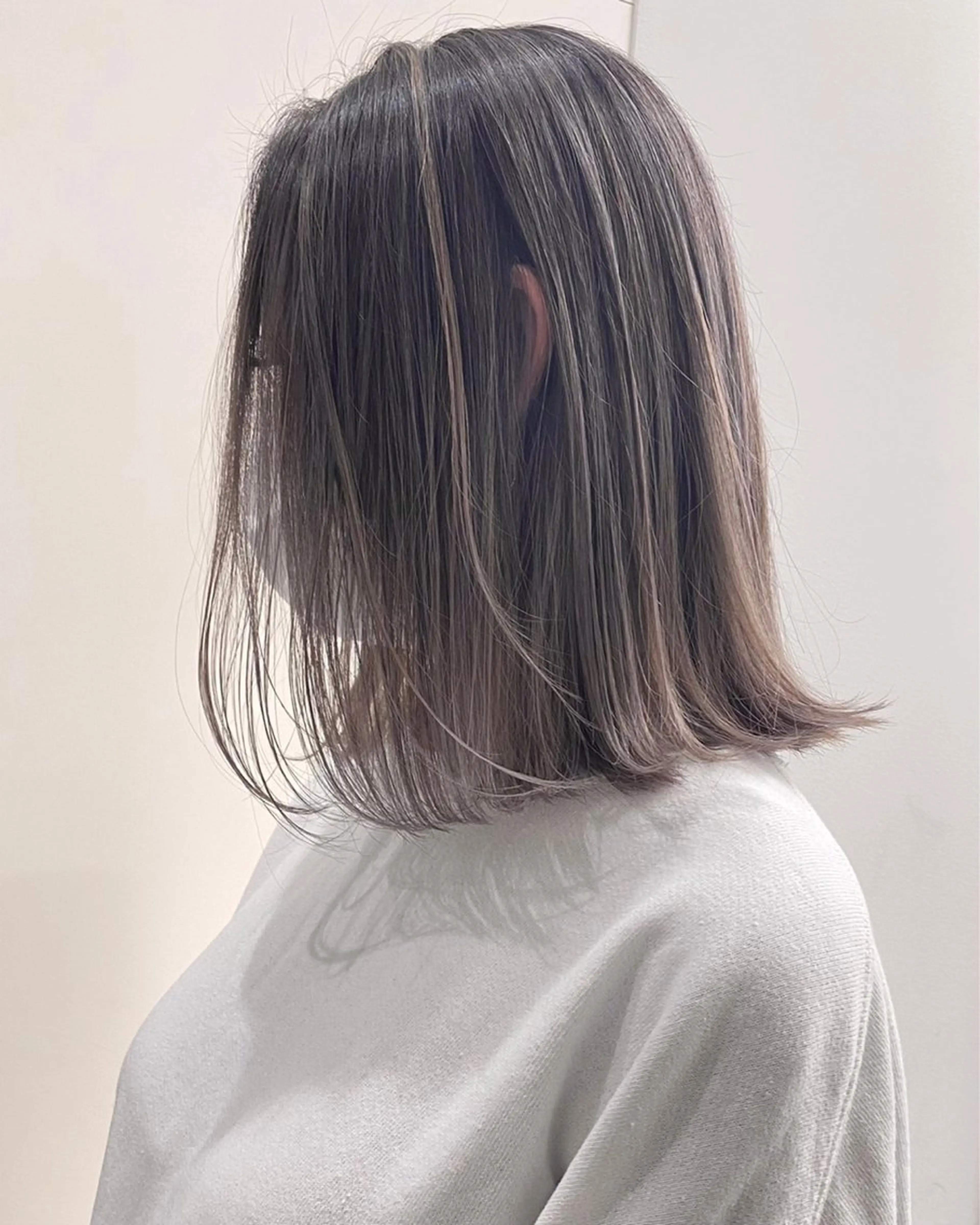 ミディアム カラー 坂田 洋介のヘアスタイル