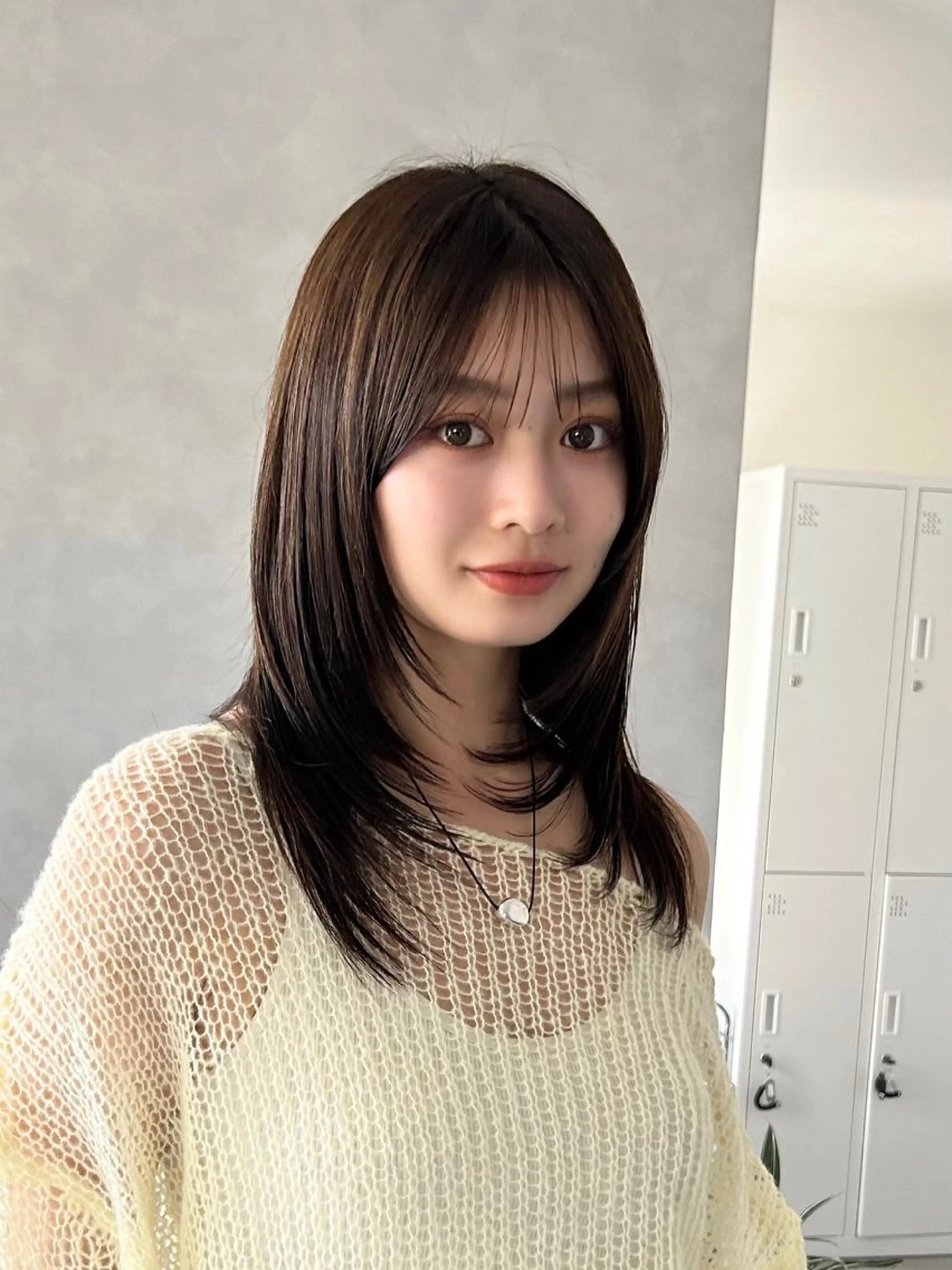 ミディアム 顔周りカット レイヤーカット ❤️ショートカット ・顔周りカット❤️のヘアスタイル