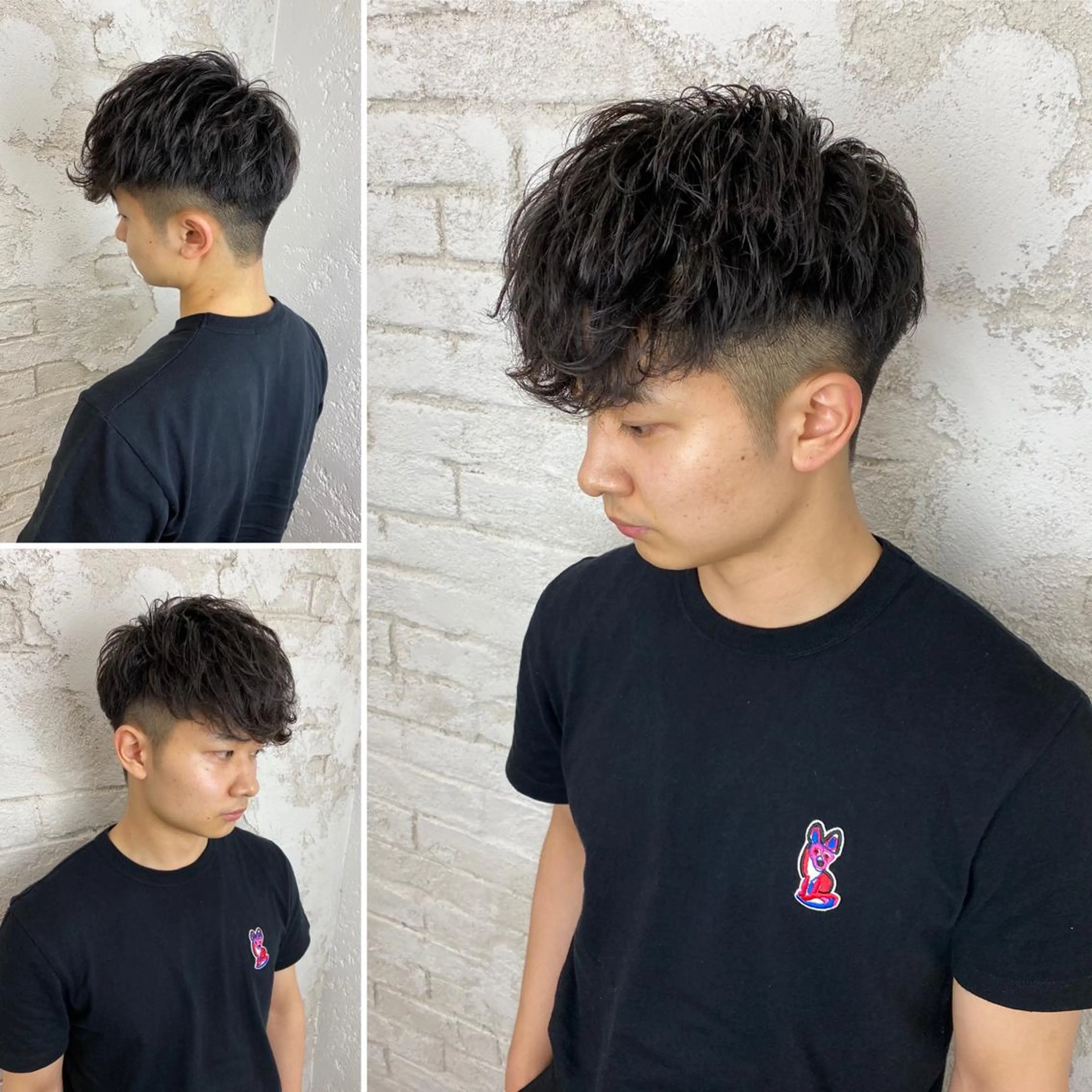 パーマ メンズ メンズサロン IVY 池袋駅前店のヘアスタイル
