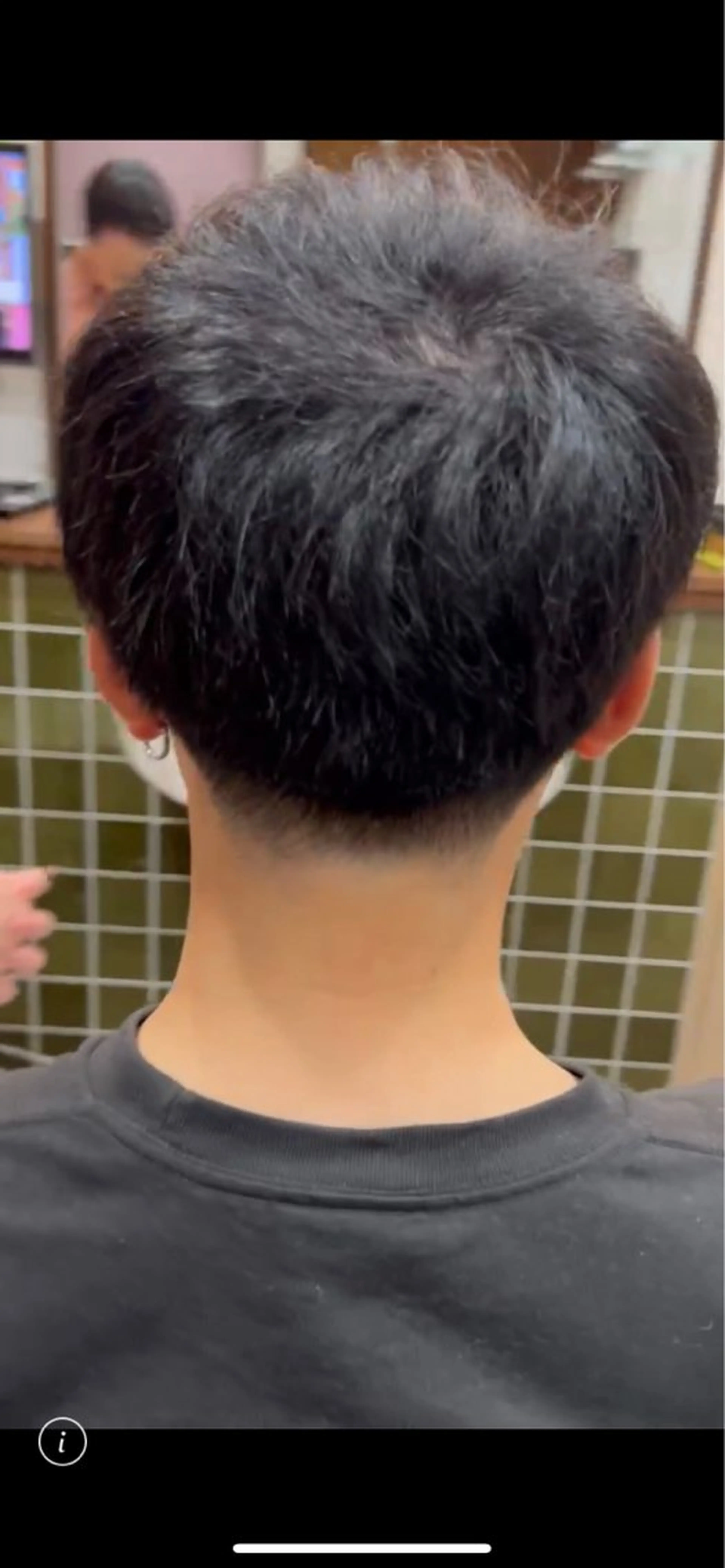 メンズ 上田 結心のヘアスタイル