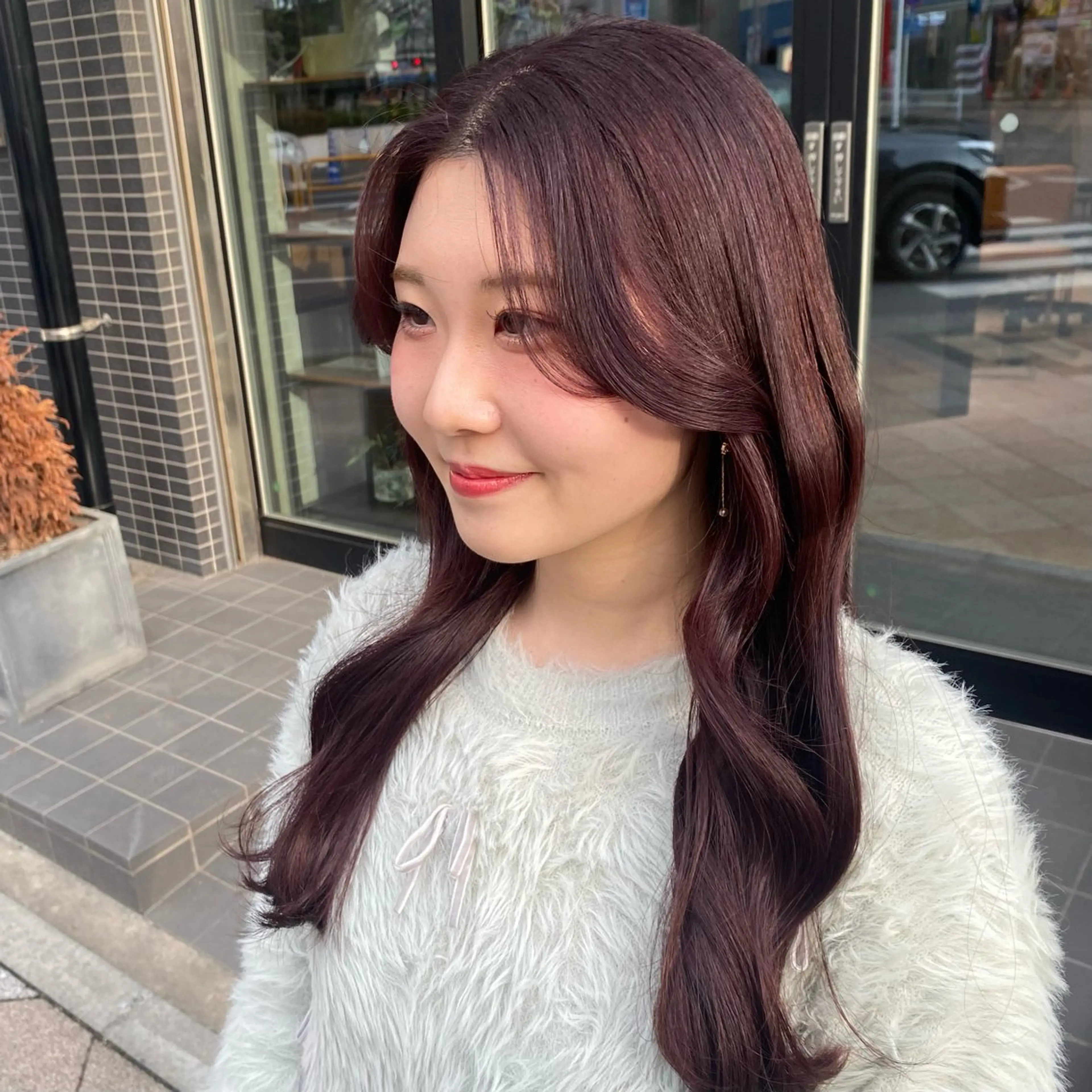 ロング Natsuki/韓国 ボブ/レイヤーカットのヘアスタイル
