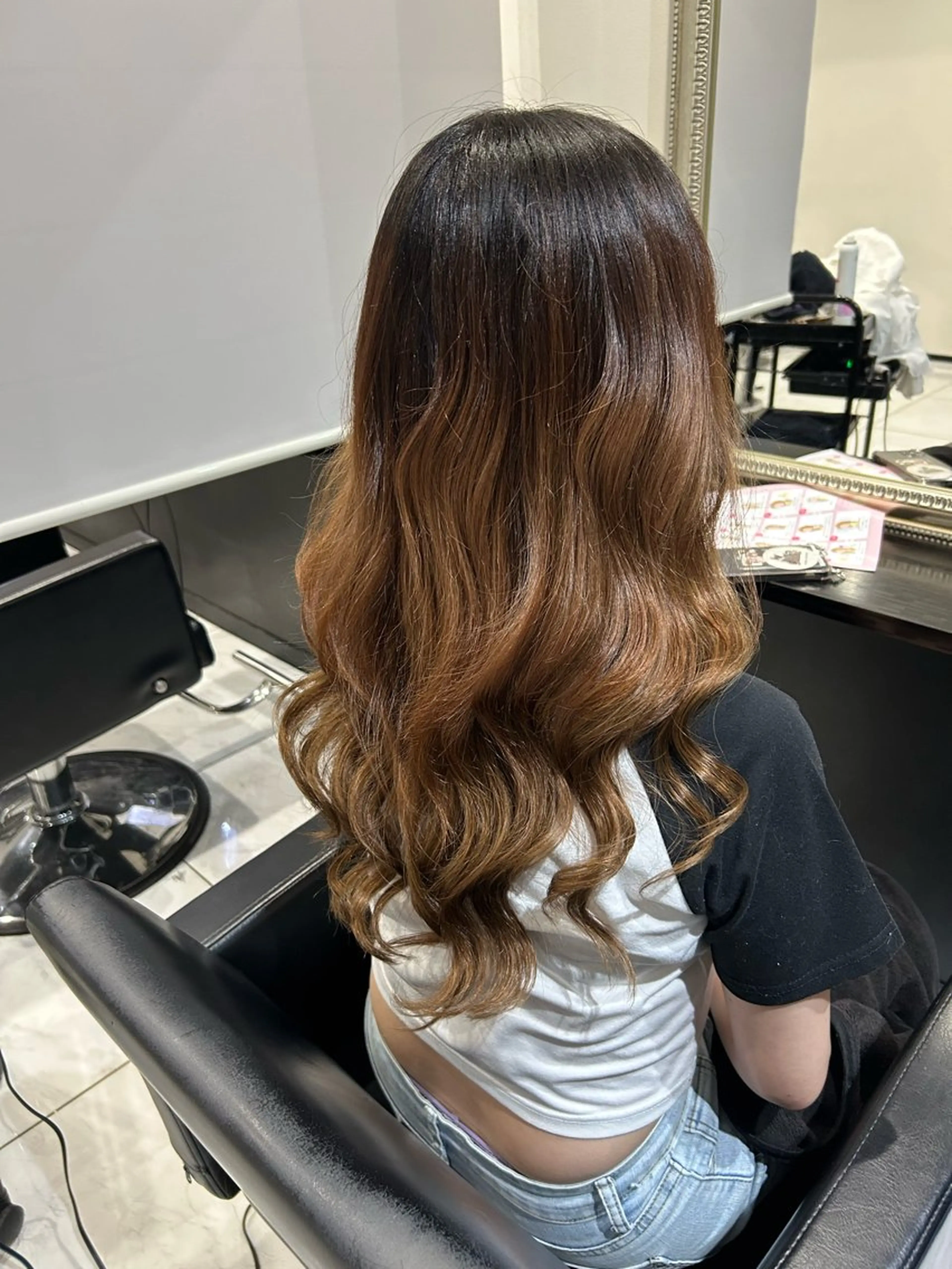 長田 麻友子のヘアスタイル