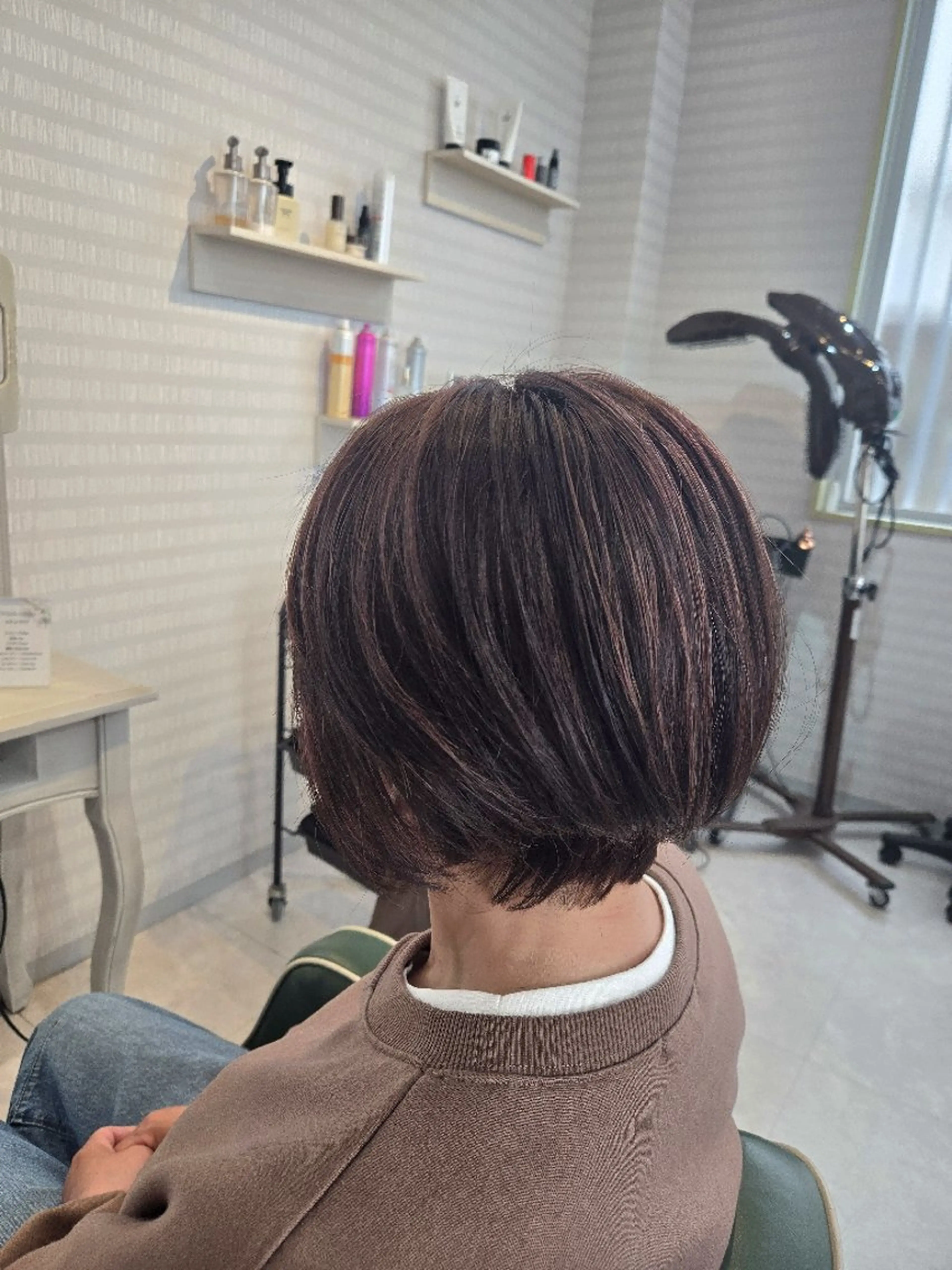 ショート ハイライト レイヤーカット カット ヘアカラー トリートメント 【ハイライトに自信】 福田 将太のヘアスタイル