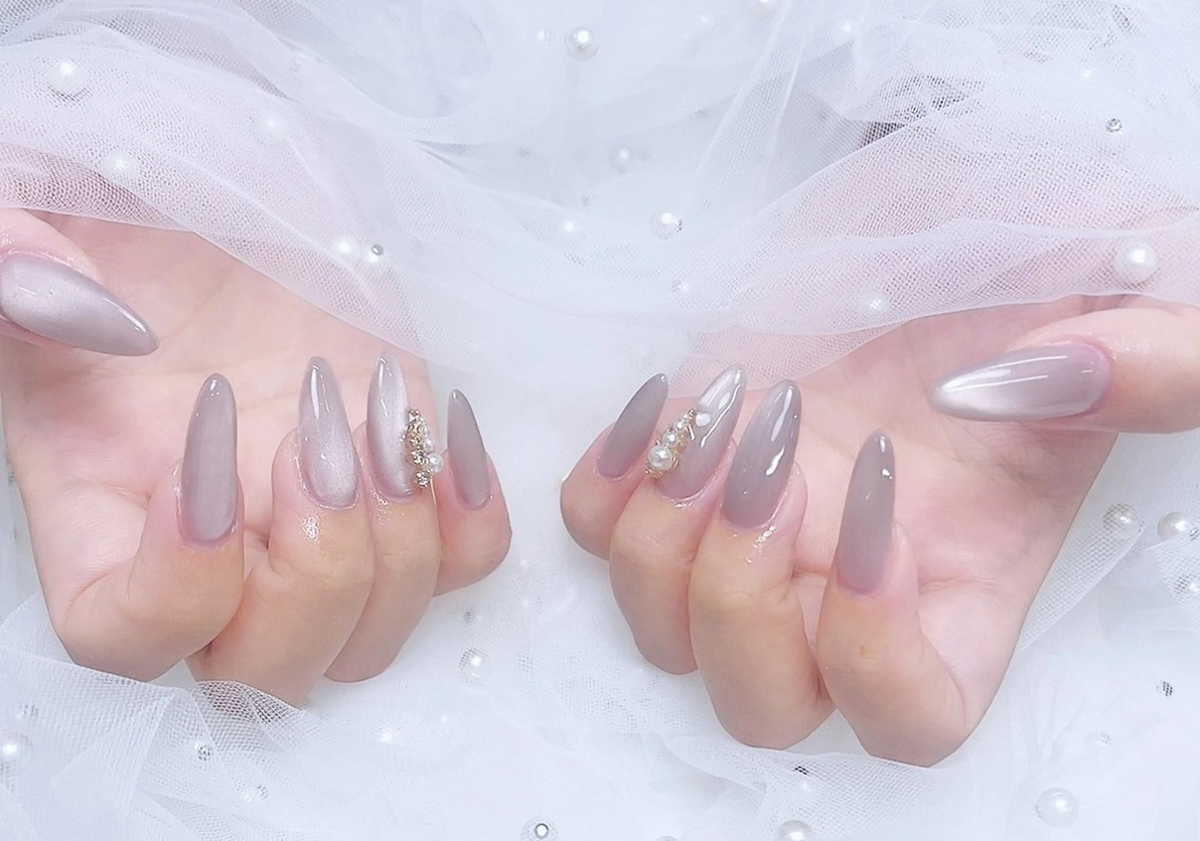 ネイル ハンドネイル ╹◡╹Mimoミモ Eye&Nailのマツエク・マツパデザイン