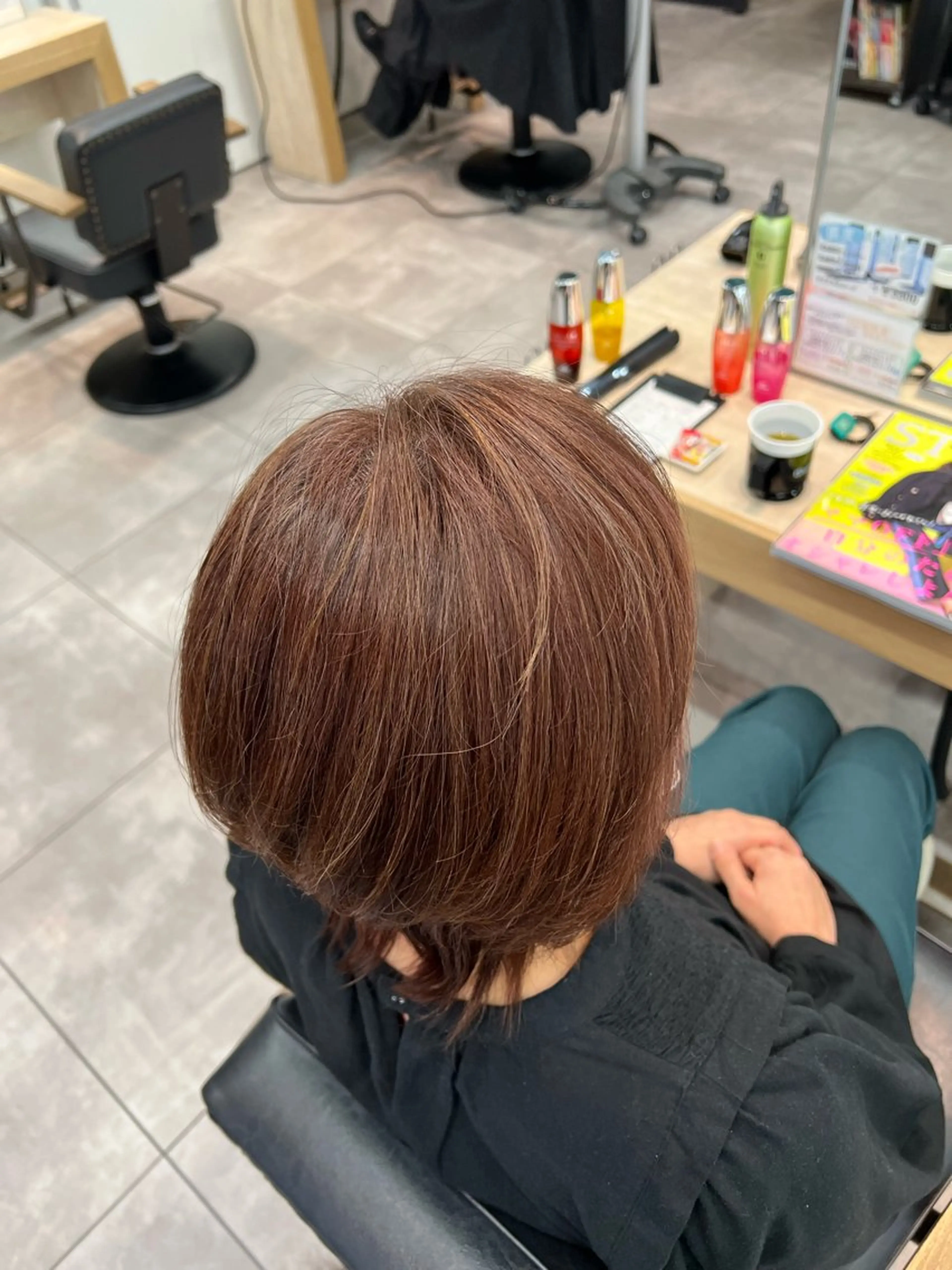ショート カラー カット ヘアカラー 🌞レイヤー×カラー 前川那津美🌞のヘアスタイル
