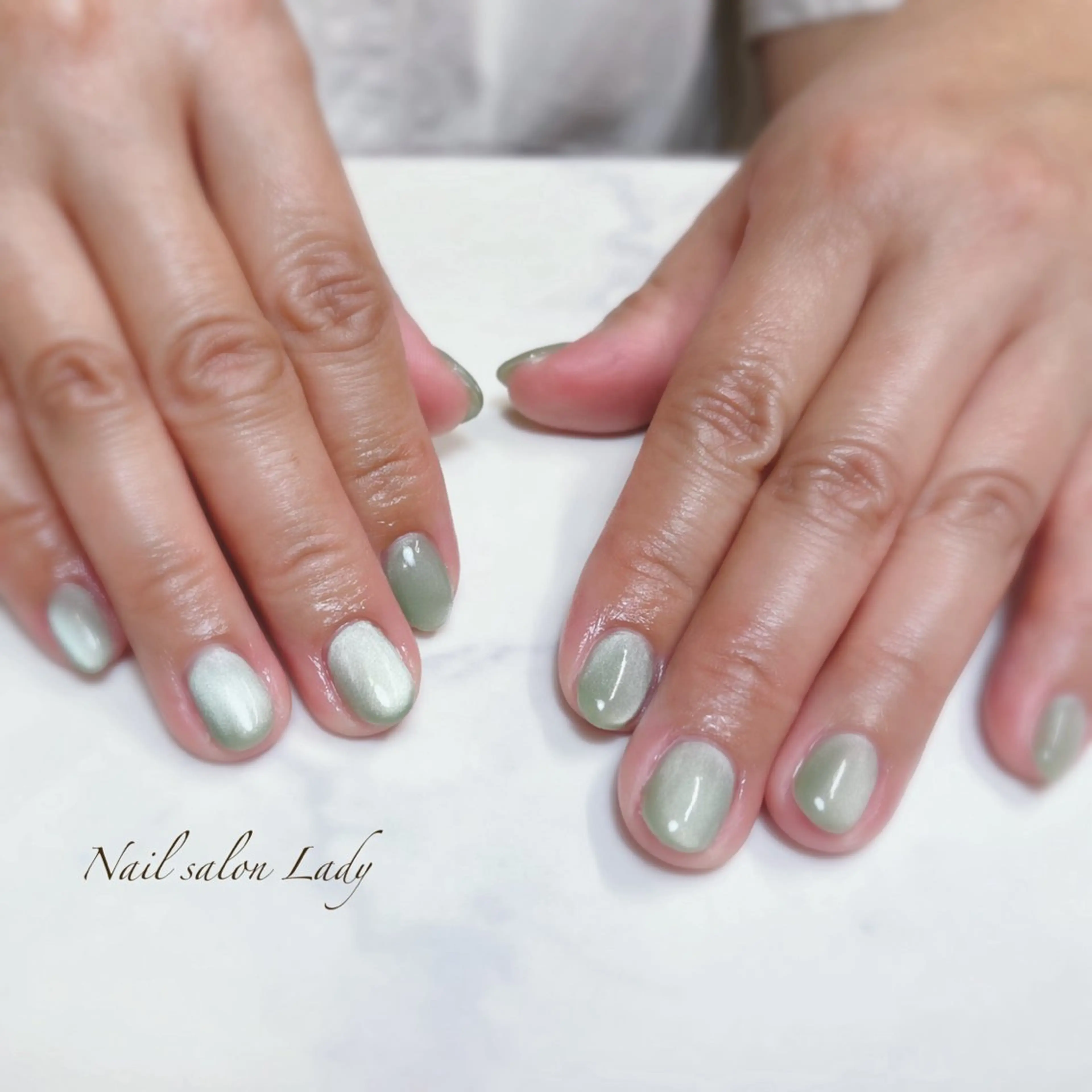 ネイル マグネットネイル ハンドネイル Nail salon Ladyのネイルデザイン