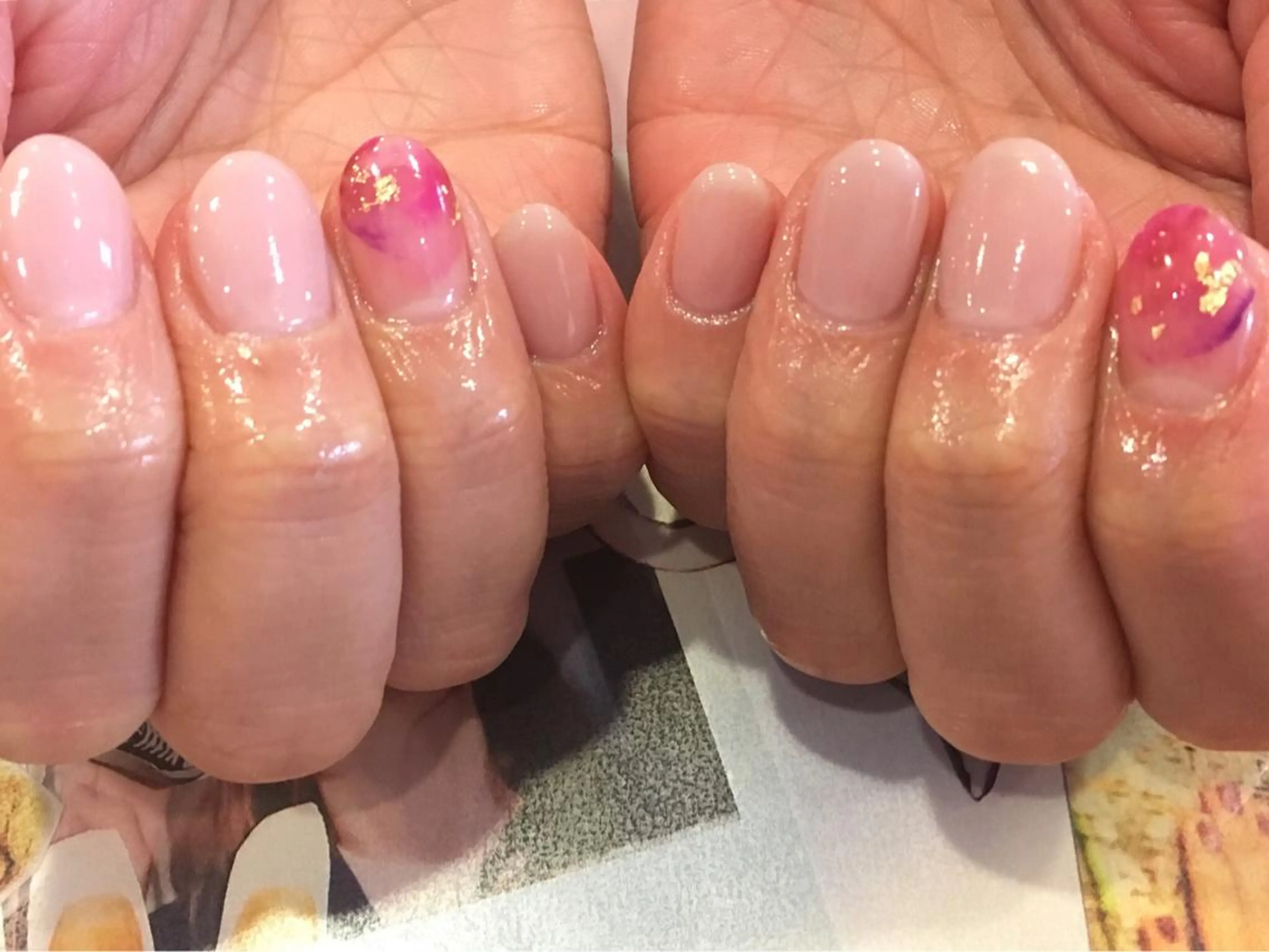 ネイル ハンドネイル にしぐち はるかのネイルデザイン