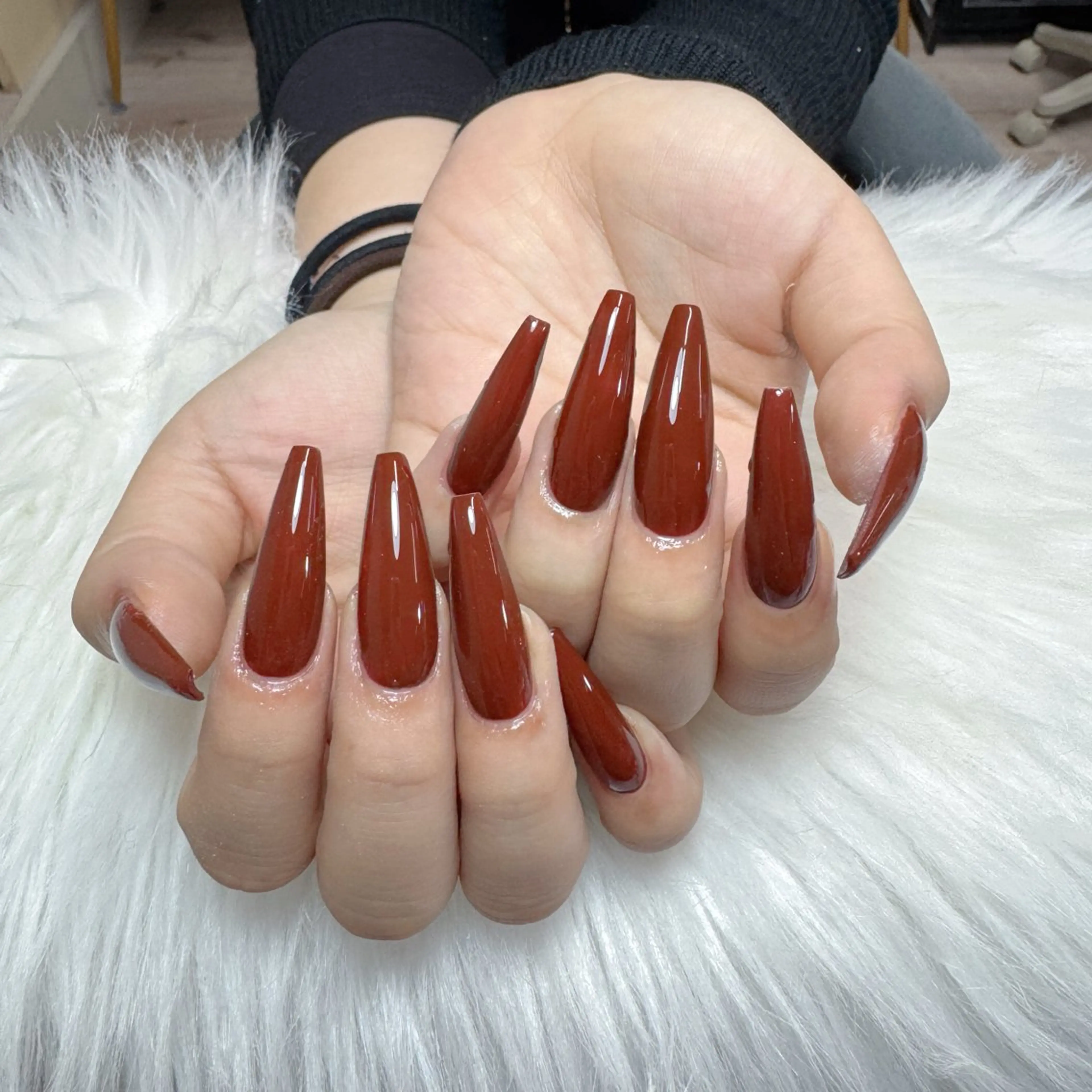 ネイル ハンドネイル 🎀nana🫧 ワンホンネイル🎀のネイルデザイン