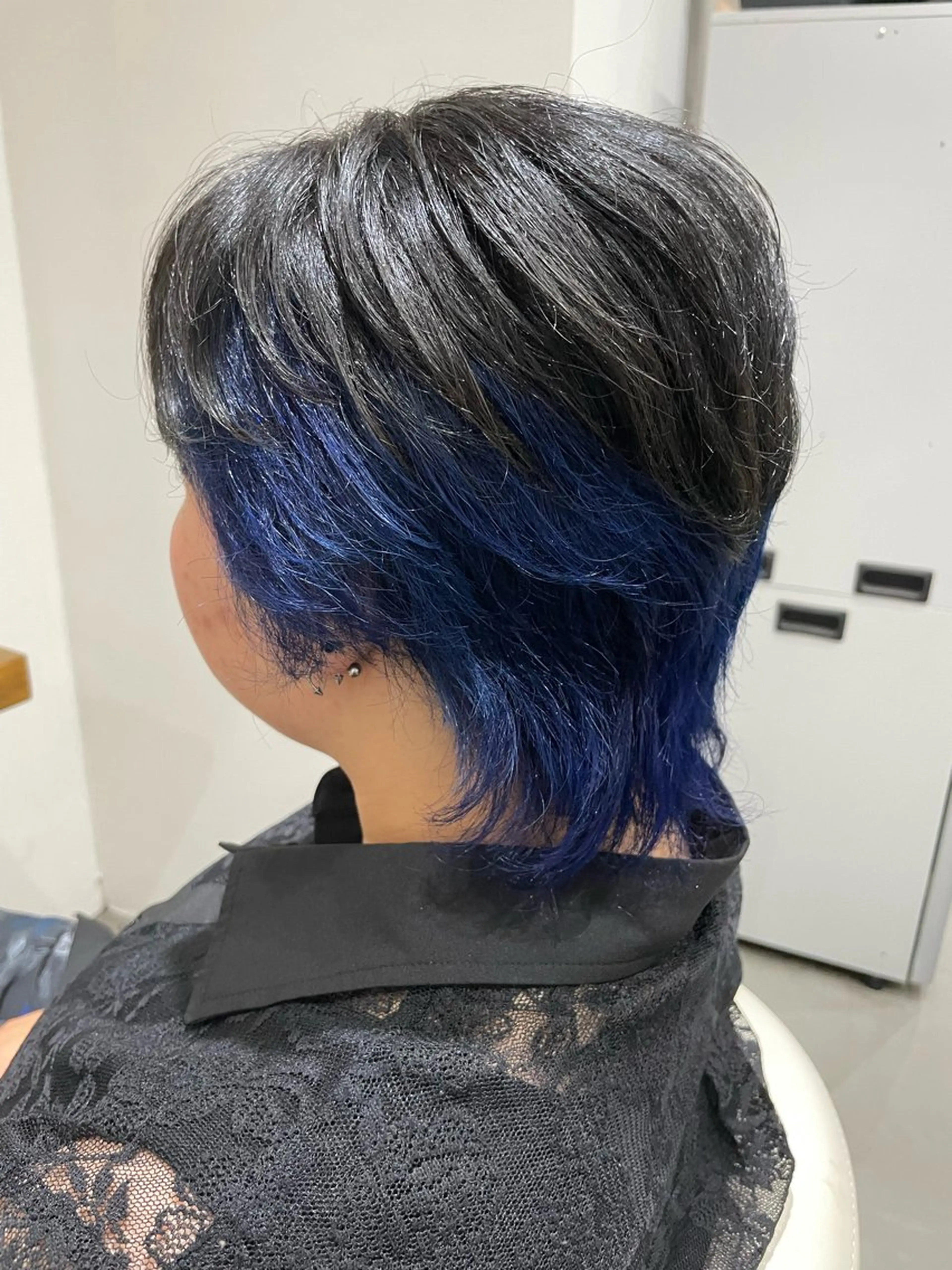 ショート カラー ブルーカラー 🎨 SHIORI🥀のヘアスタイル