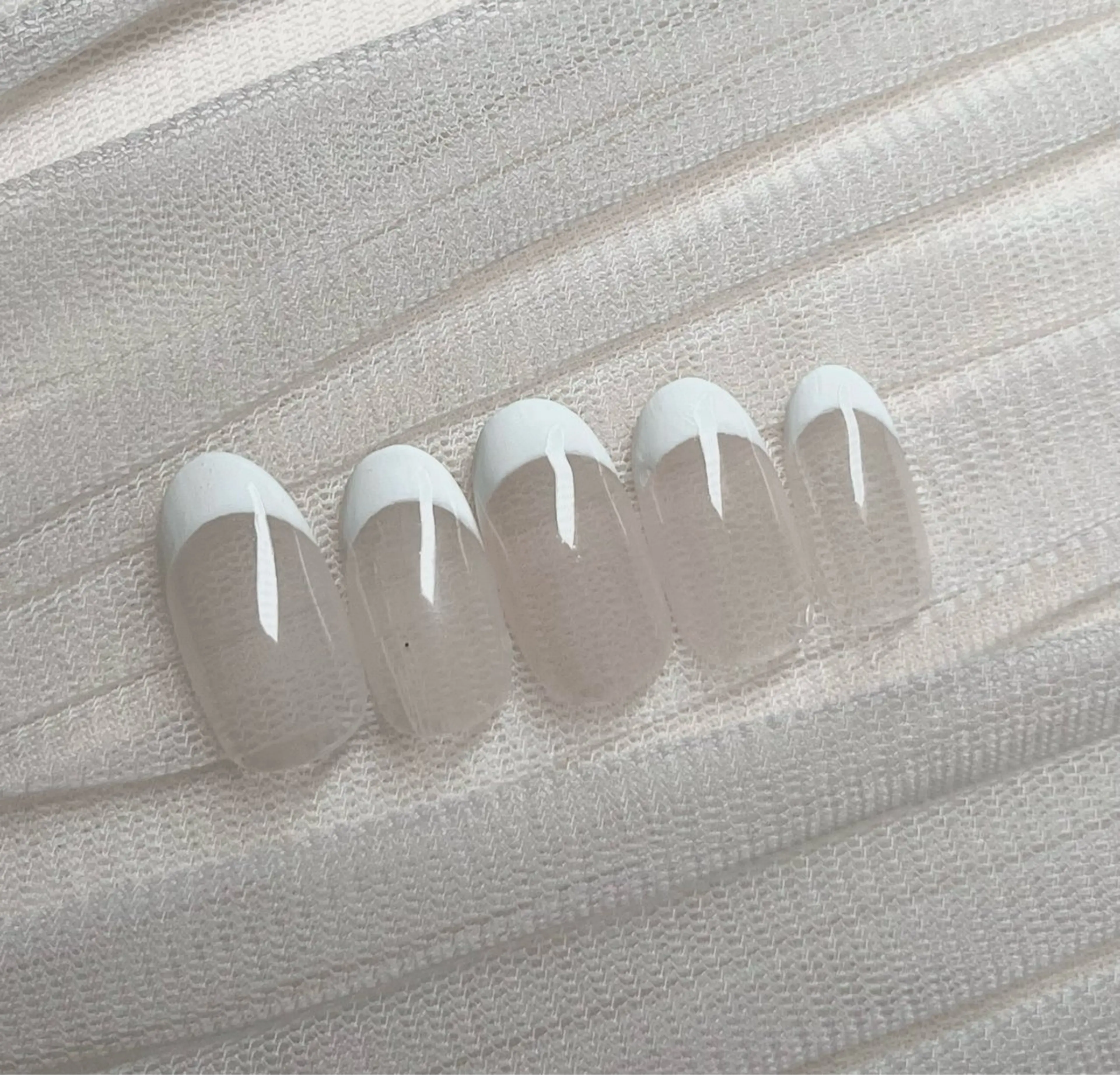 フレンチネイルの写真