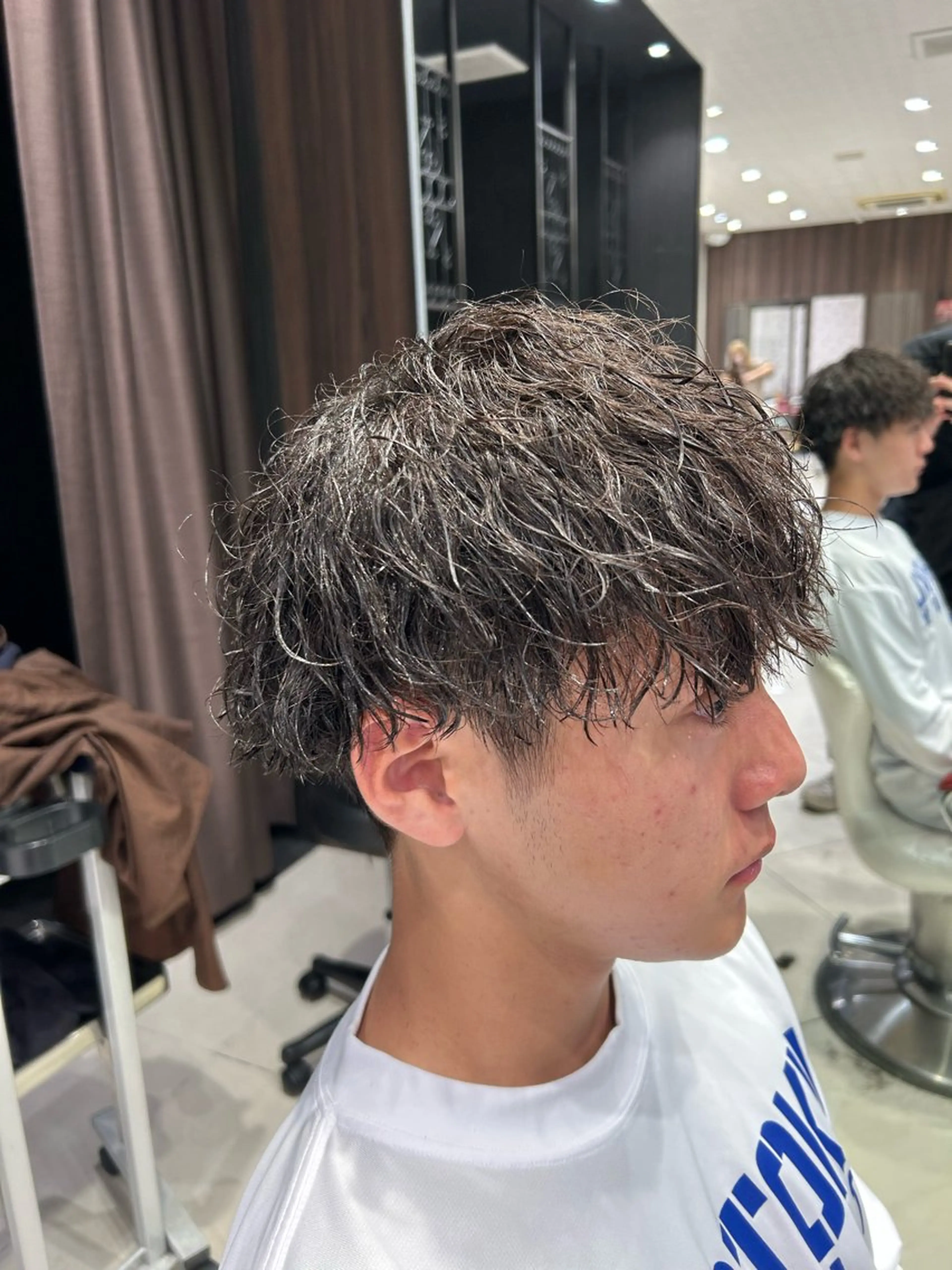 ショート パーマ メンズ メンズ専門 米山諒✂️のヘアスタイル