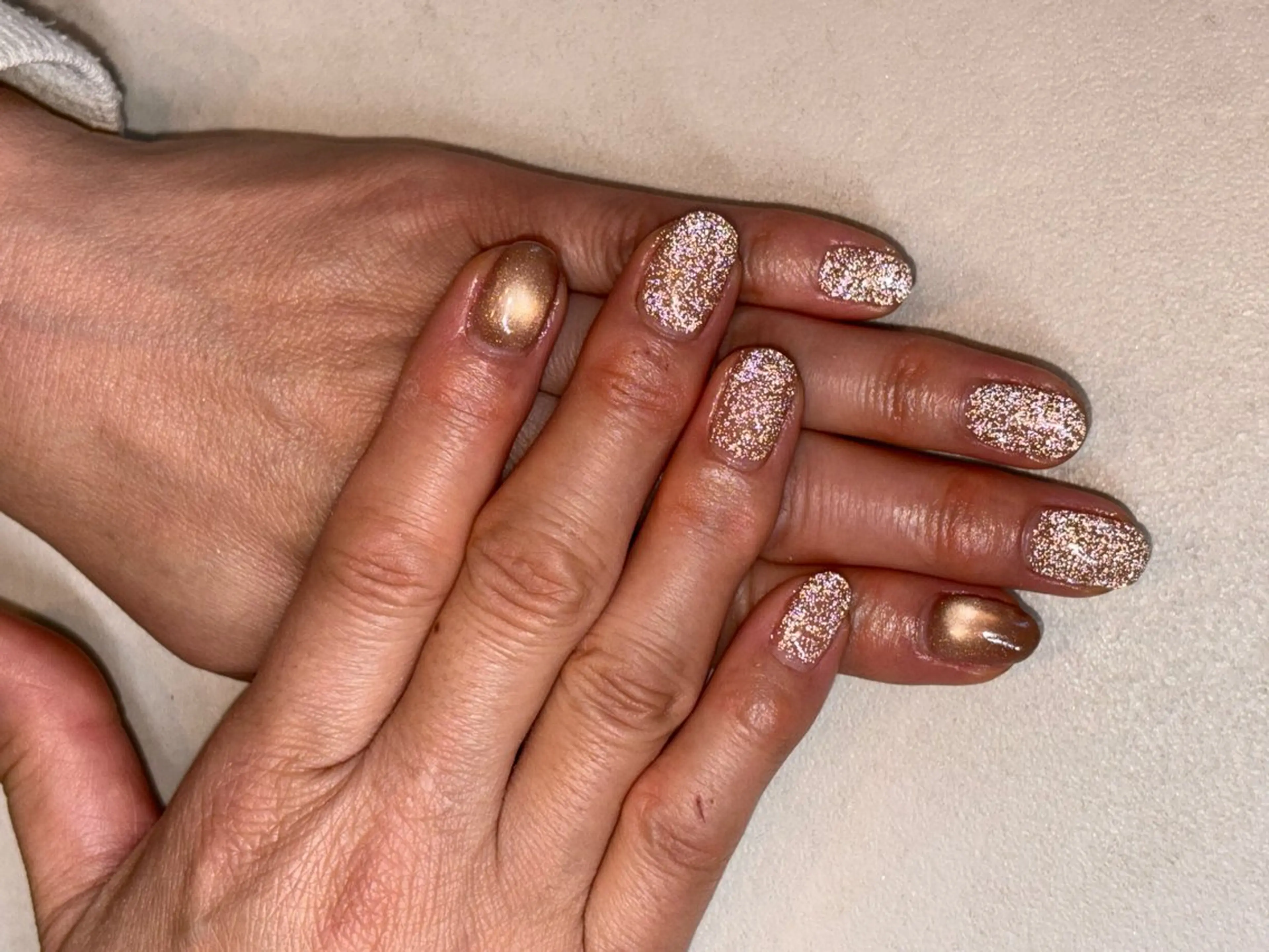 写真映えNo.1ラメ＊フラッシュネイル ￥6,500→￥4,500の写真