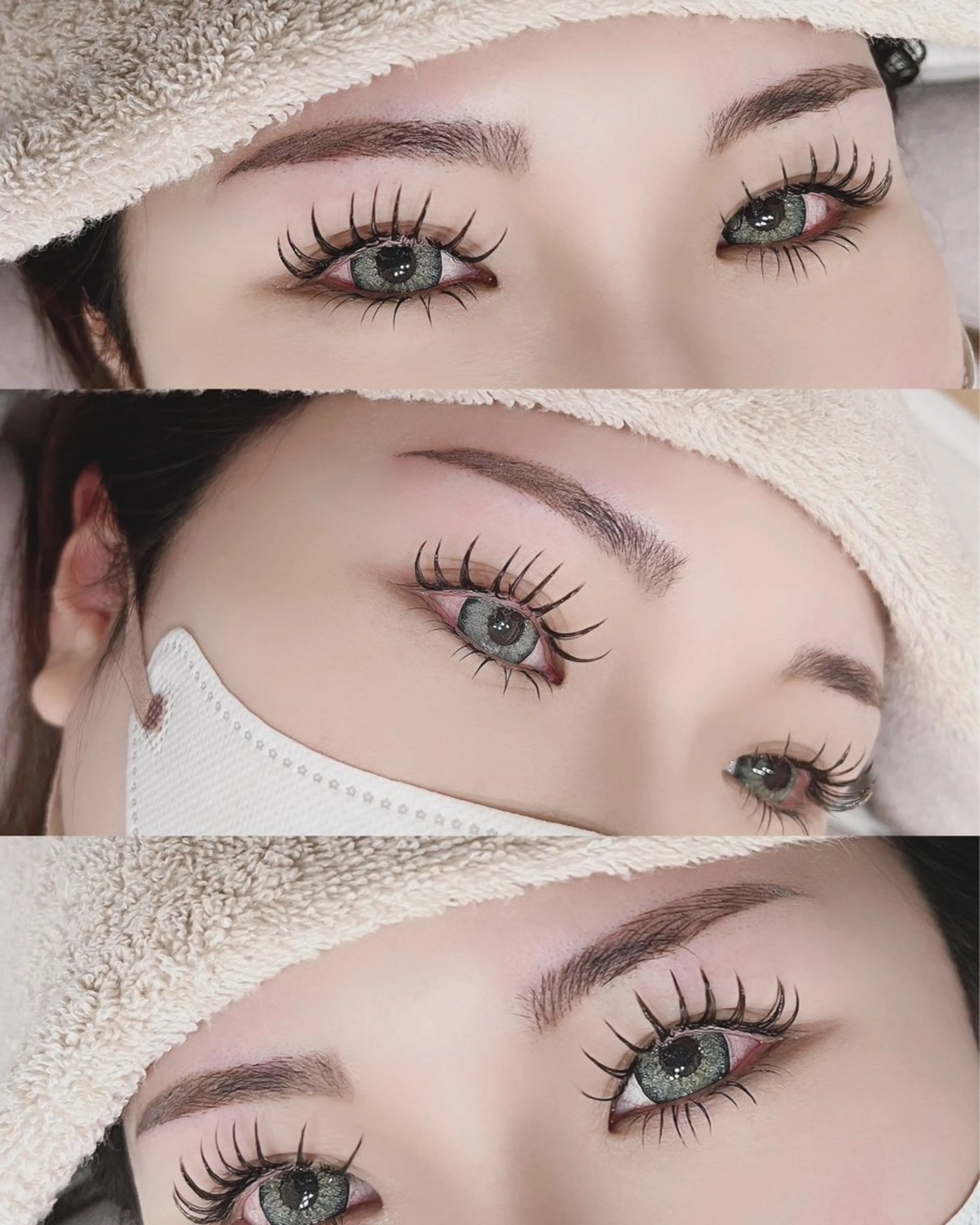 マツエク・マツパ カラーマツエク フラットラッシュ 下まつげエクステ 【自分史上いちばん 可愛い目元へ】のマツエク・マツパデザイン