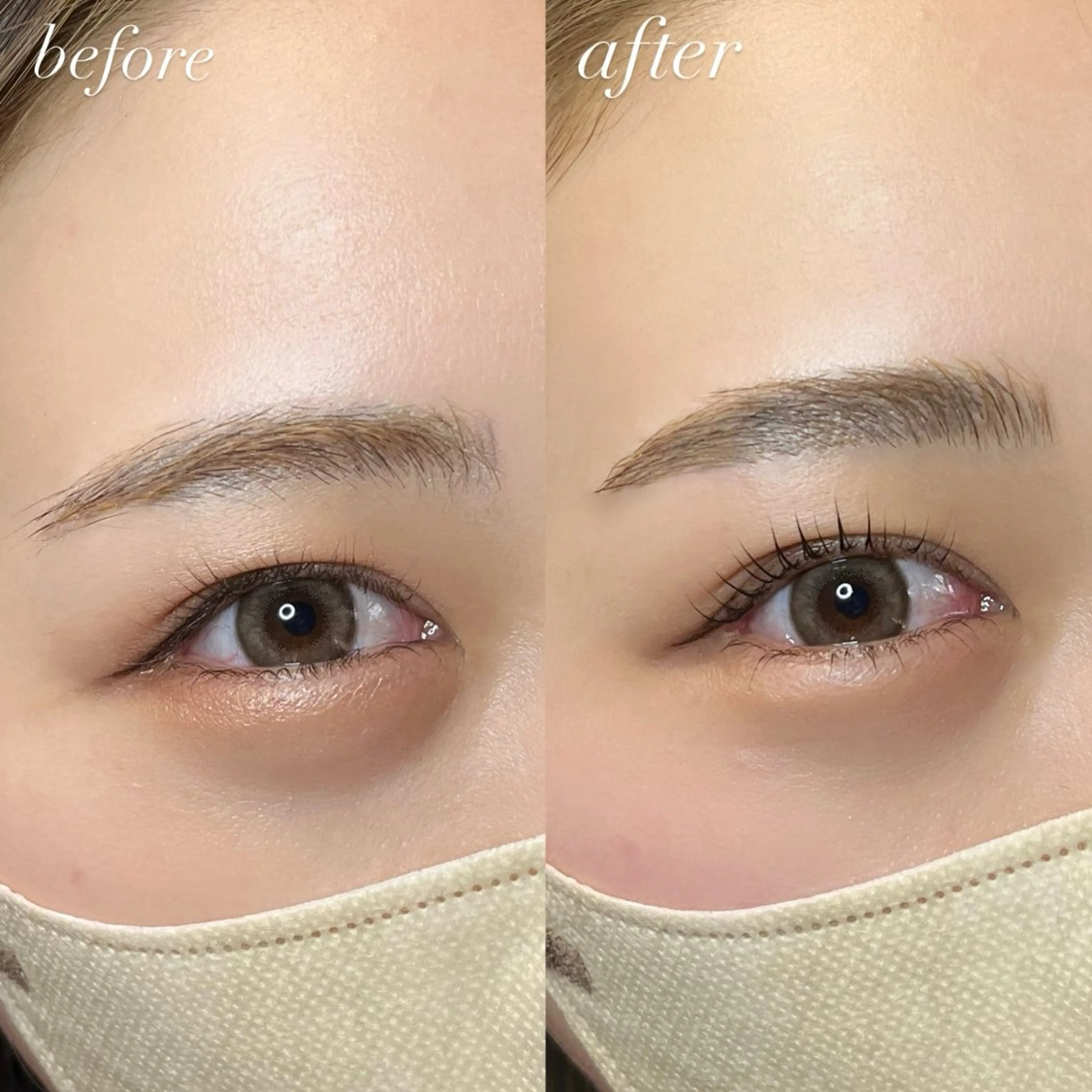 マツエク・マツパ 下まつげエクステ マツパ seReno eyebrow&eyelash目黒本店所属・seReno KOHAKUの眉毛・アイブロウイメージ