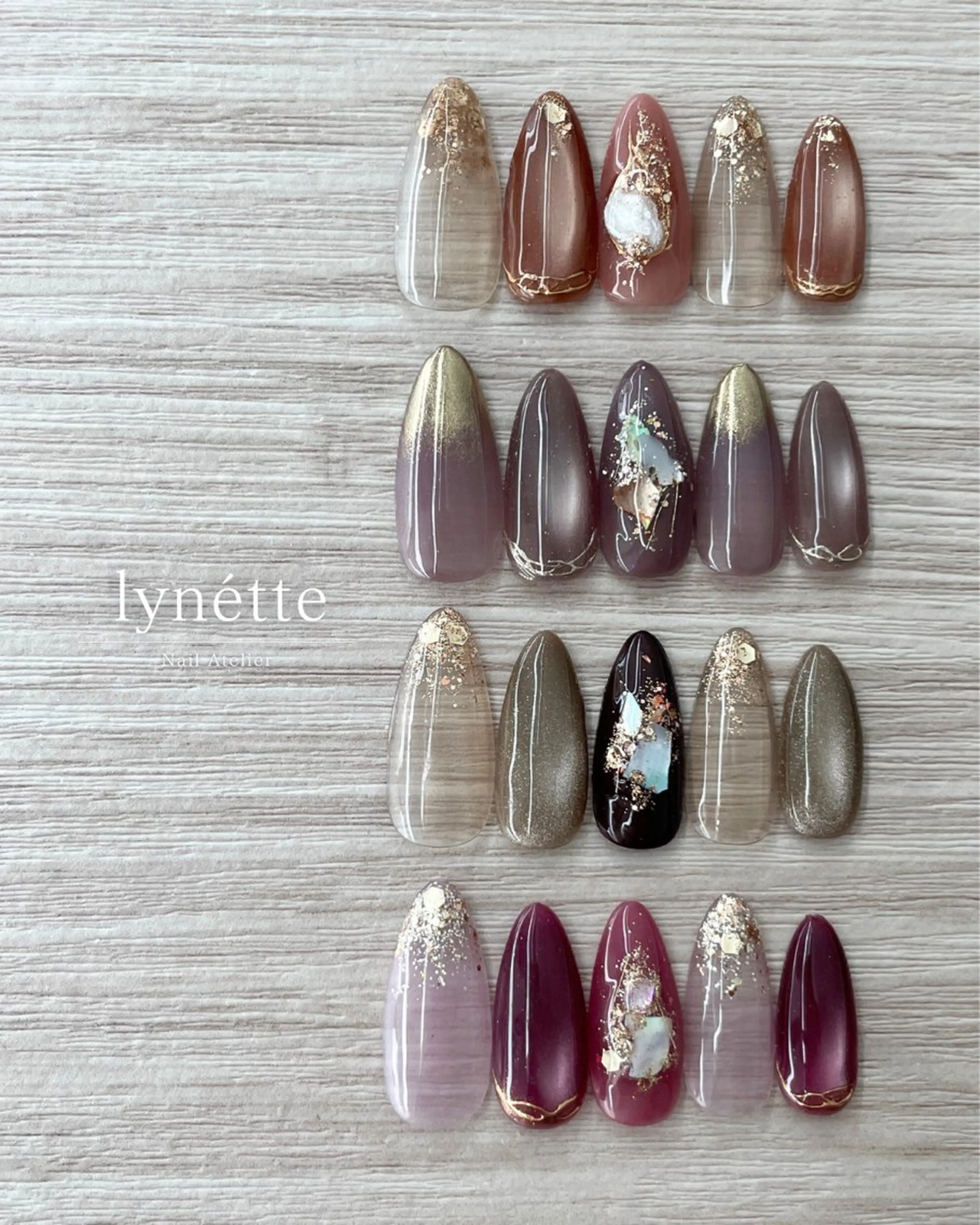 ネイル ニュアンスネイル lynétte 那覇ネイルサロンのネイルデザイン